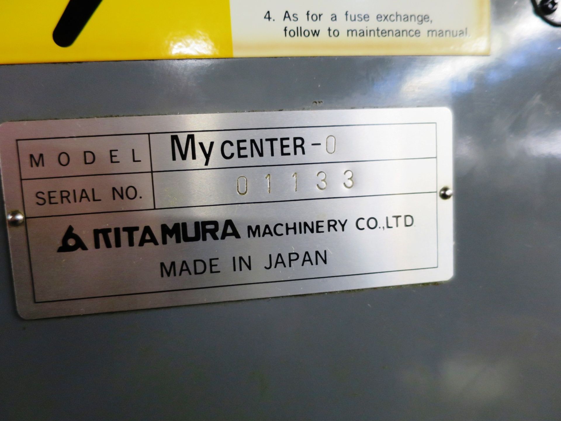 Kitamura Mycenter 0 Sparkchanger Vertical Machining Center, S/N 01133, New 1997 - Image 9 of 9