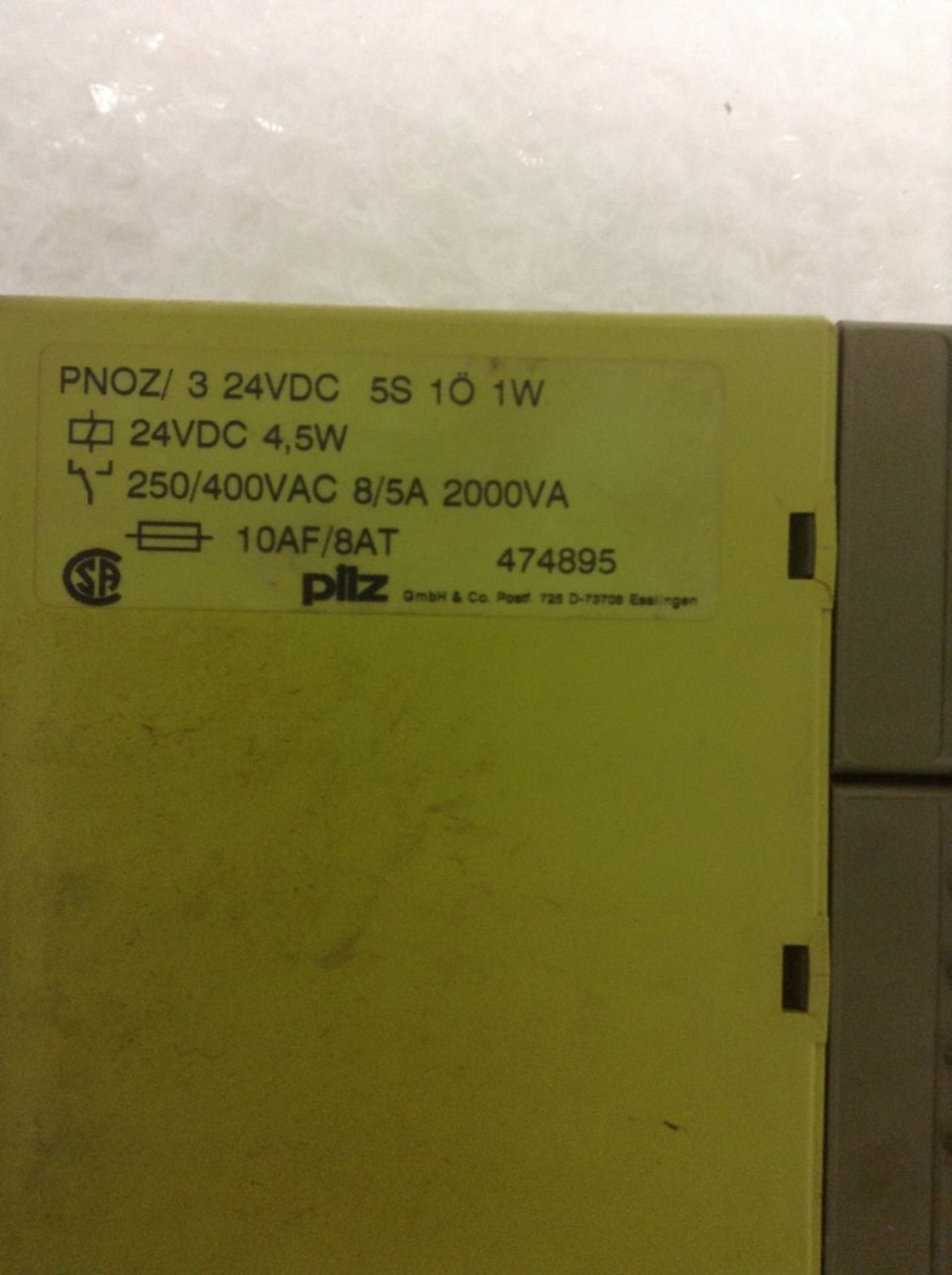 CHIRON TN189016 and PILZ PNOZ/3 Input/Output Module and SAFETY RELAY - Image 5 of 5