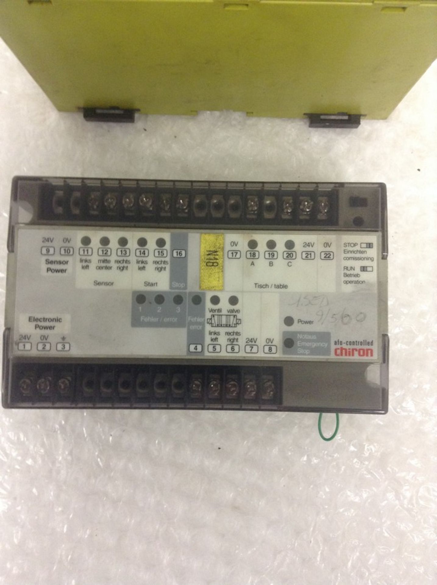 CHIRON TN189016 and PILZ PNOZ/3 Input/Output Module and SAFETY RELAY - Image 3 of 5