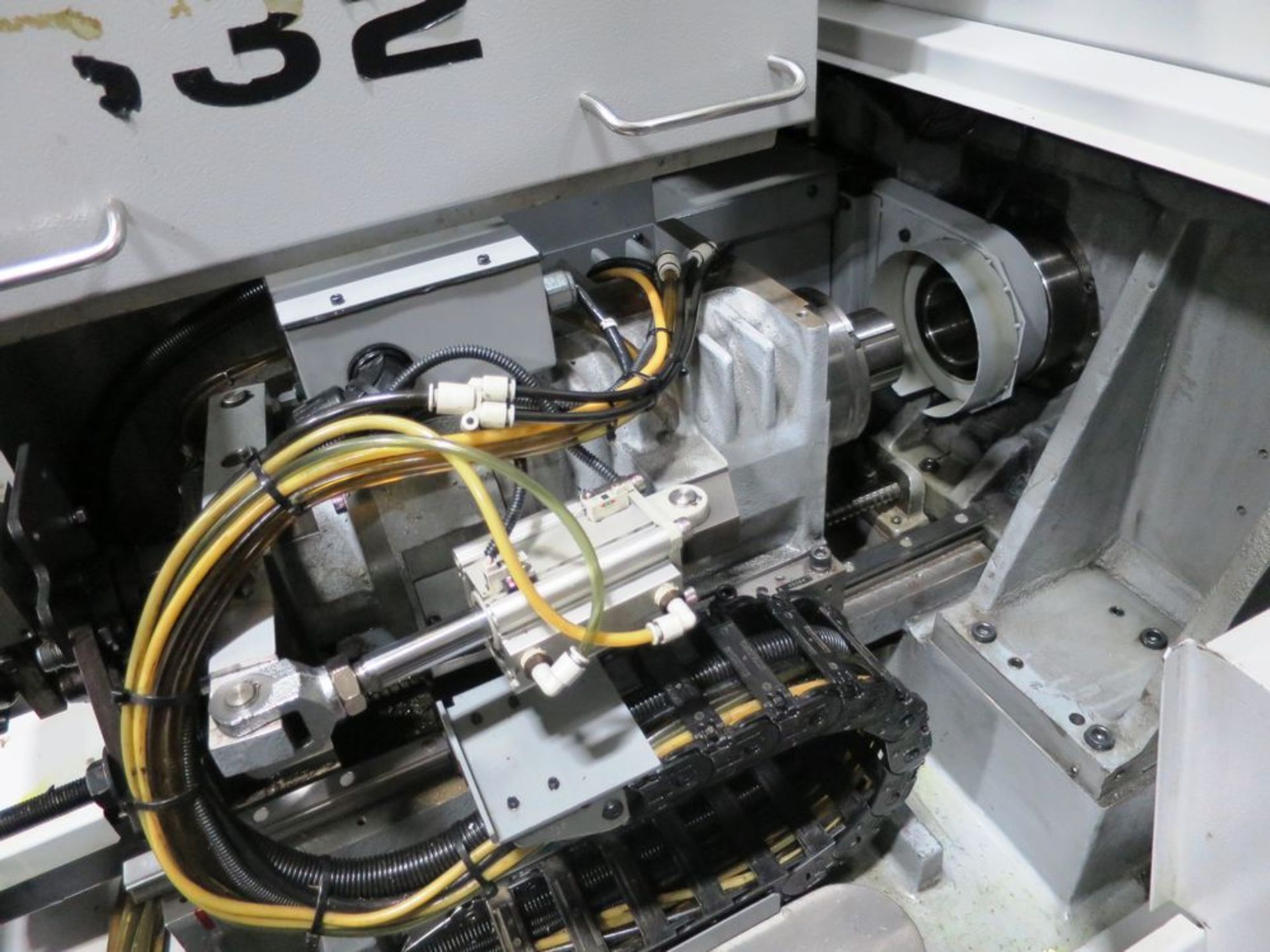 32MM TSumai SS32 Super Swissturn Sliding Headstock CNC Automatic Lathe, S/N 183 Working barstock - Image 7 of 15