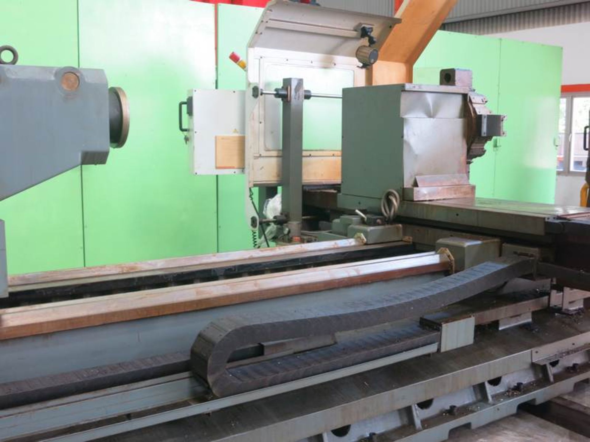 50"x163" CNC Takang LD50X4150 Heavy Duty Oil Field CNC Lathe with 12" Bore, S/N P500710007, New 2007 - Image 4 of 16