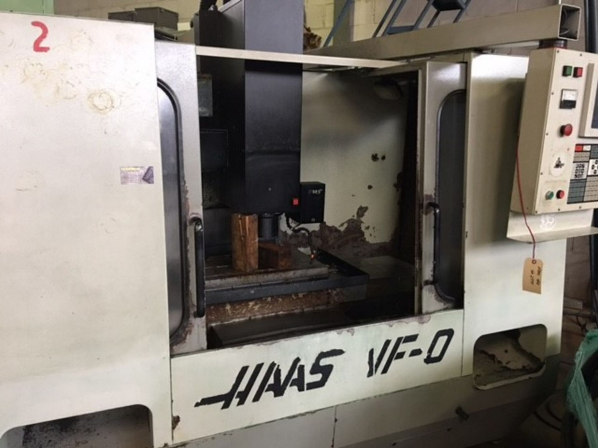 HAAS VF0 CNC 3-AXIS VERTICAL MACHINING CENTER, S/N 2775, NEW 1994