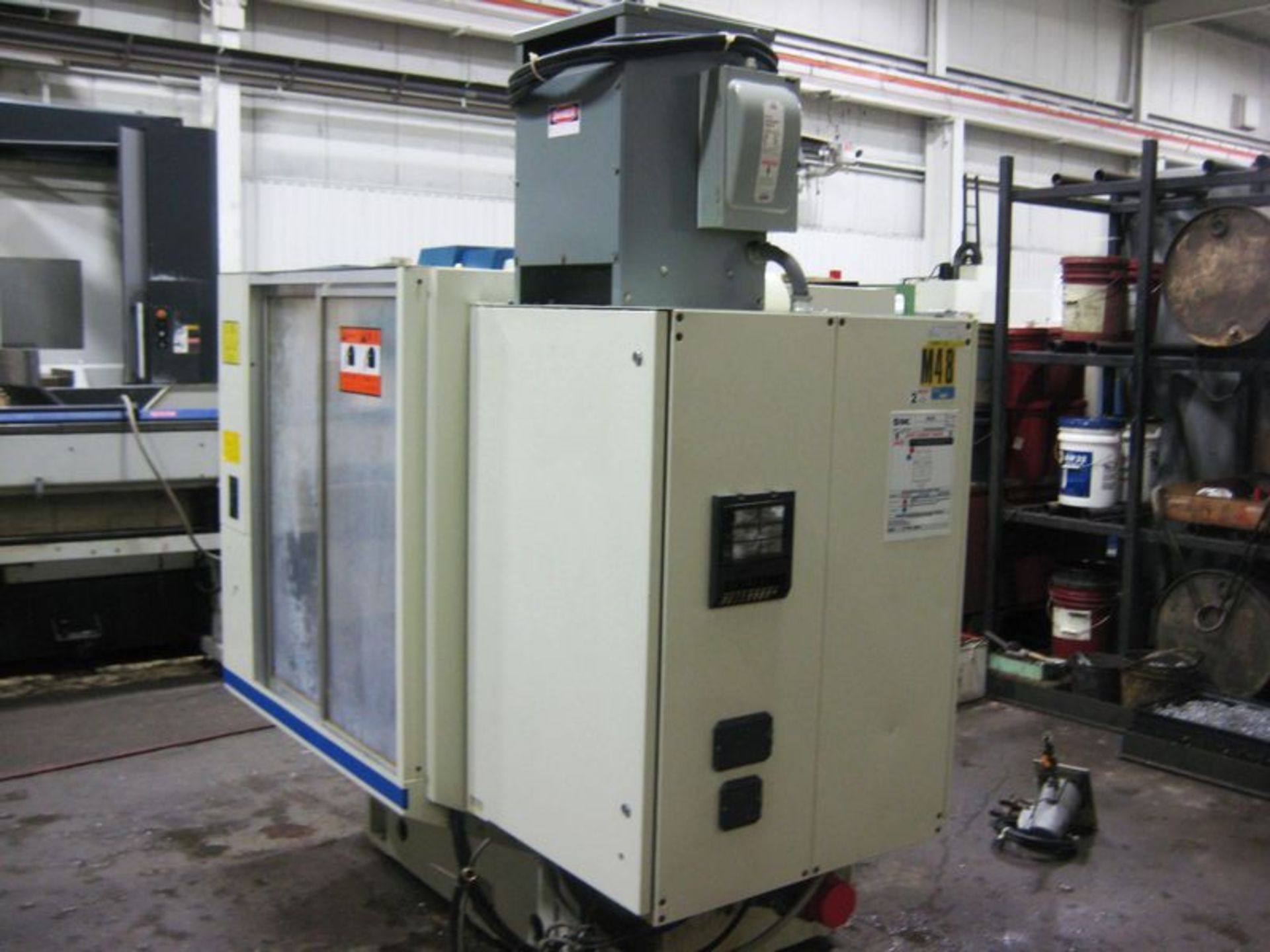 Fanuc Alpha T10A CNC Drill Tap Vertical Machining Center, S/N PQ07MCO59, NEW 1991 General - Image 7 of 8