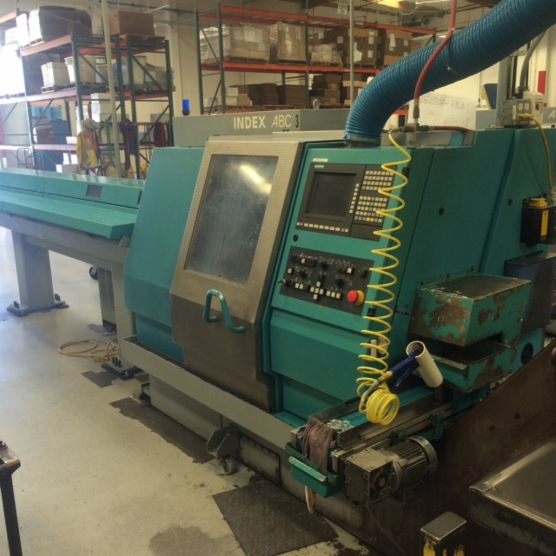 INDEX ABC MULTI AXIS TURNING CENTER CNC LATHE, S/N 401 180, NEW 1999 Main spindle: Spindle - Image 2 of 25