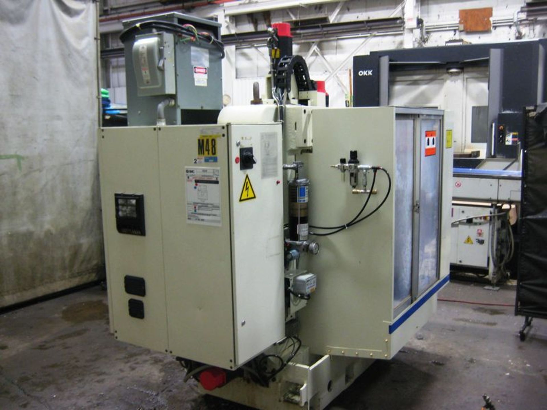 Fanuc Alpha T10A CNC Drill Tap Vertical Machining Center, S/N PQ07MCO59, NEW 1991 General - Image 8 of 8