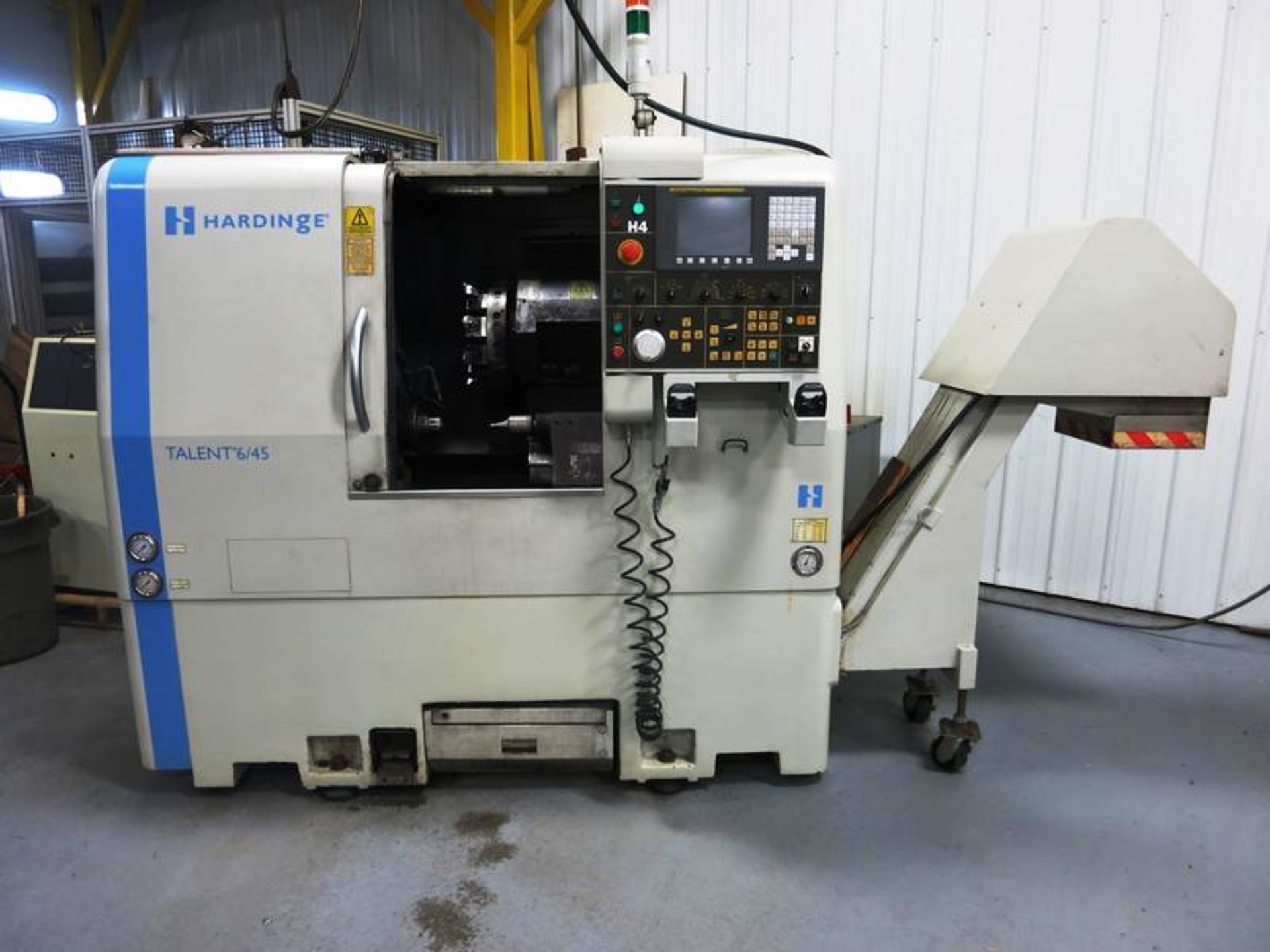 Hardinge Talent 6/45 2-Axis CNC Turning Center Lathe, S/N BLAAGE0076, New 2006 General