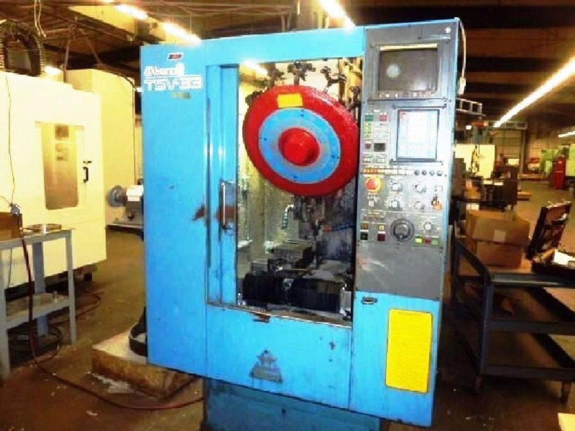 Miyano TSV-33 CNC Drilling & Tapping Center, S/N TSV330157,New 1993 General Specifications, Table