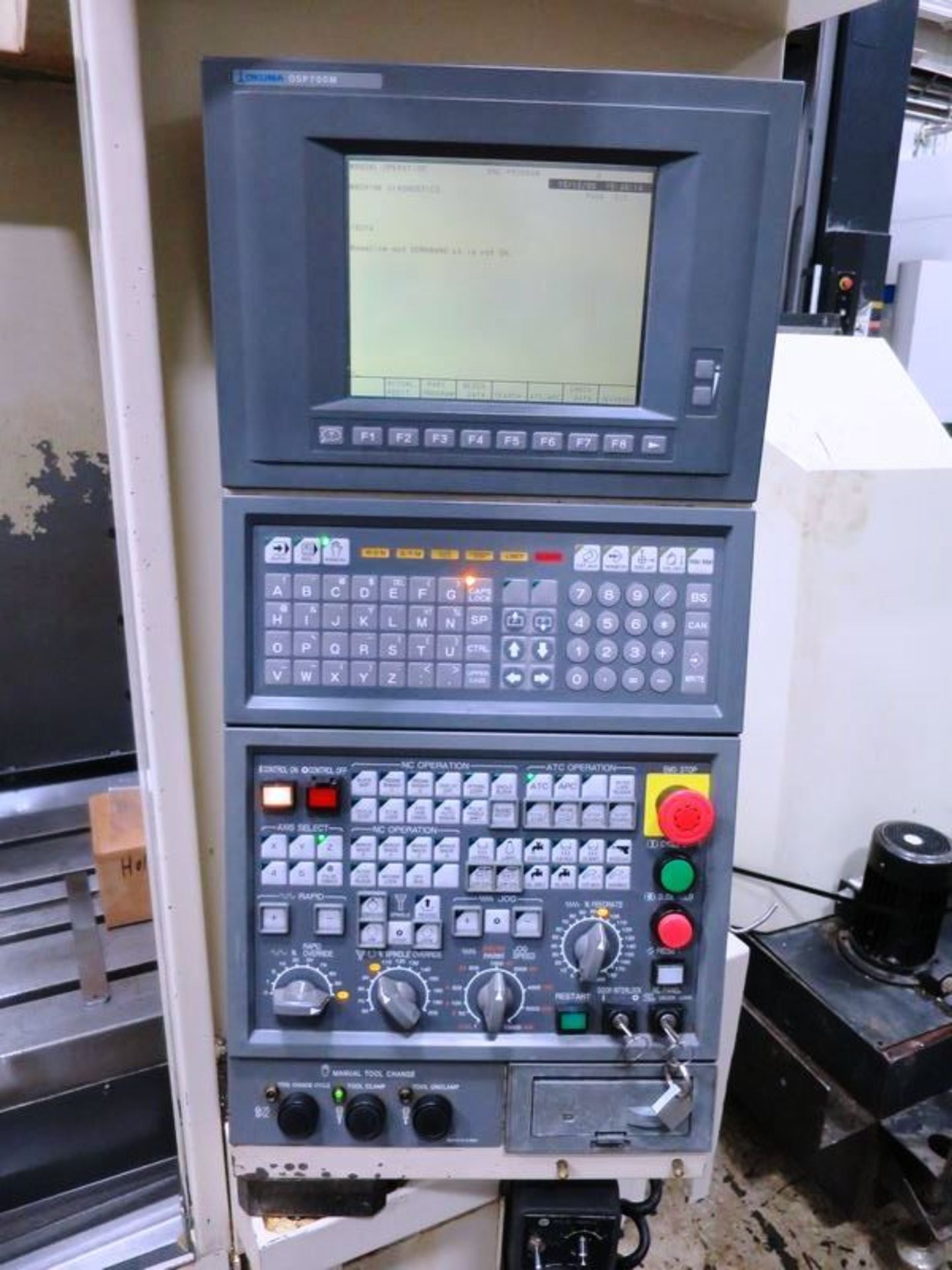 Okuma MX-55A 3-Axis CNC Vertical Machinig Center, S/N 0903-0172, New 1997 General Specifications, - Image 2 of 10