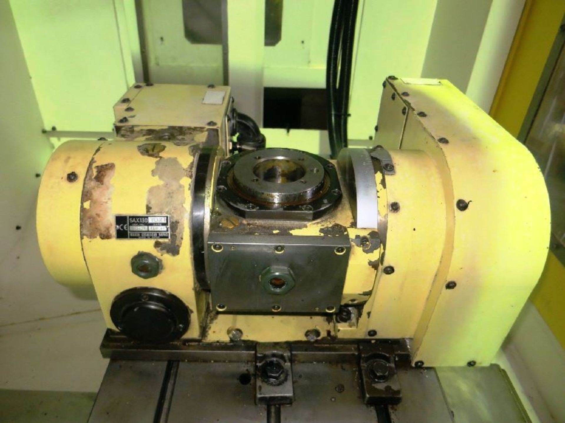 Nikken 5AX-130 WA21 Compact Tilting Rotary Table - 4th & 5th Axis Indexer, S/N WA21-1931H, New