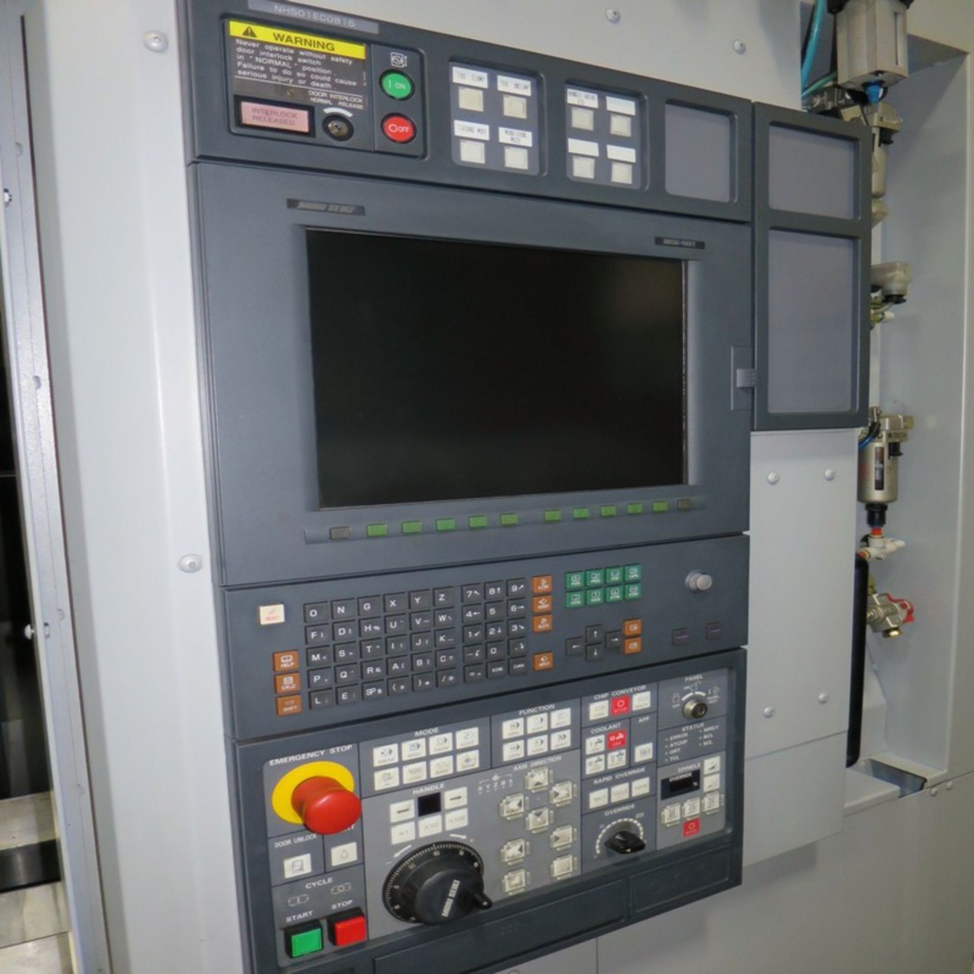 Mori Seiki NH5000 CNC Precision High Speed Horizontal Machining Center, S/N NH501EC0815, New 2005 - Image 2 of 11