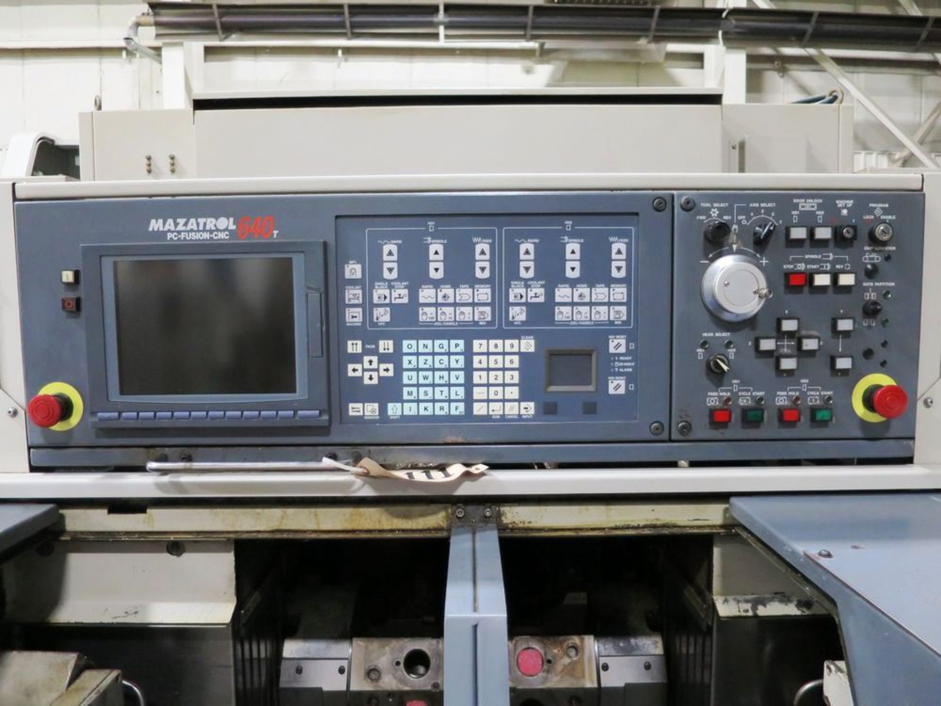 Mazak Multiplex 6100Y Multi-Axis Dual Spindle Turning Center, S/N 155400, New 2005 General - Image 3 of 11
