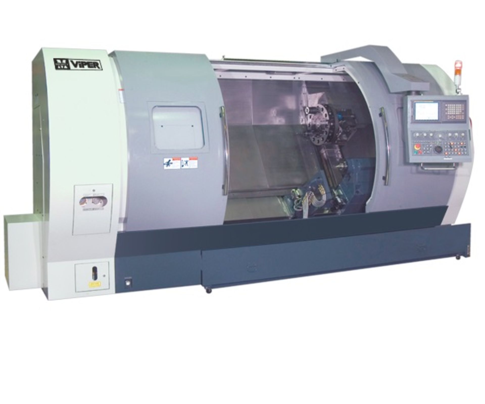 15"x60" Mighty Viper VT-27GL 2-Axis CNC Turning Center Lathe, New 2006 General Specifications, Swing - Image 8 of 10