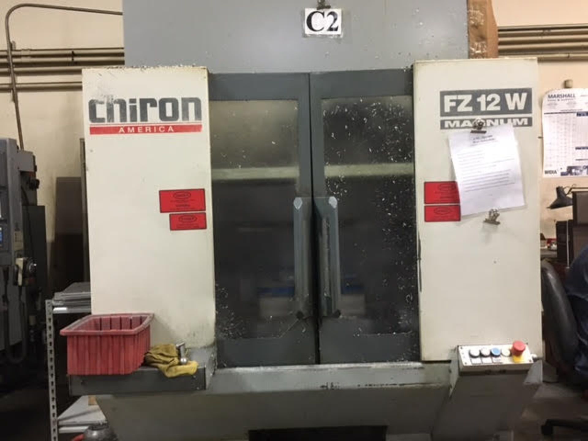 Chiron FZ-12W Magnum CNC Vertical Machining Center, S/N 469-79, New 1998 - Image 2 of 6