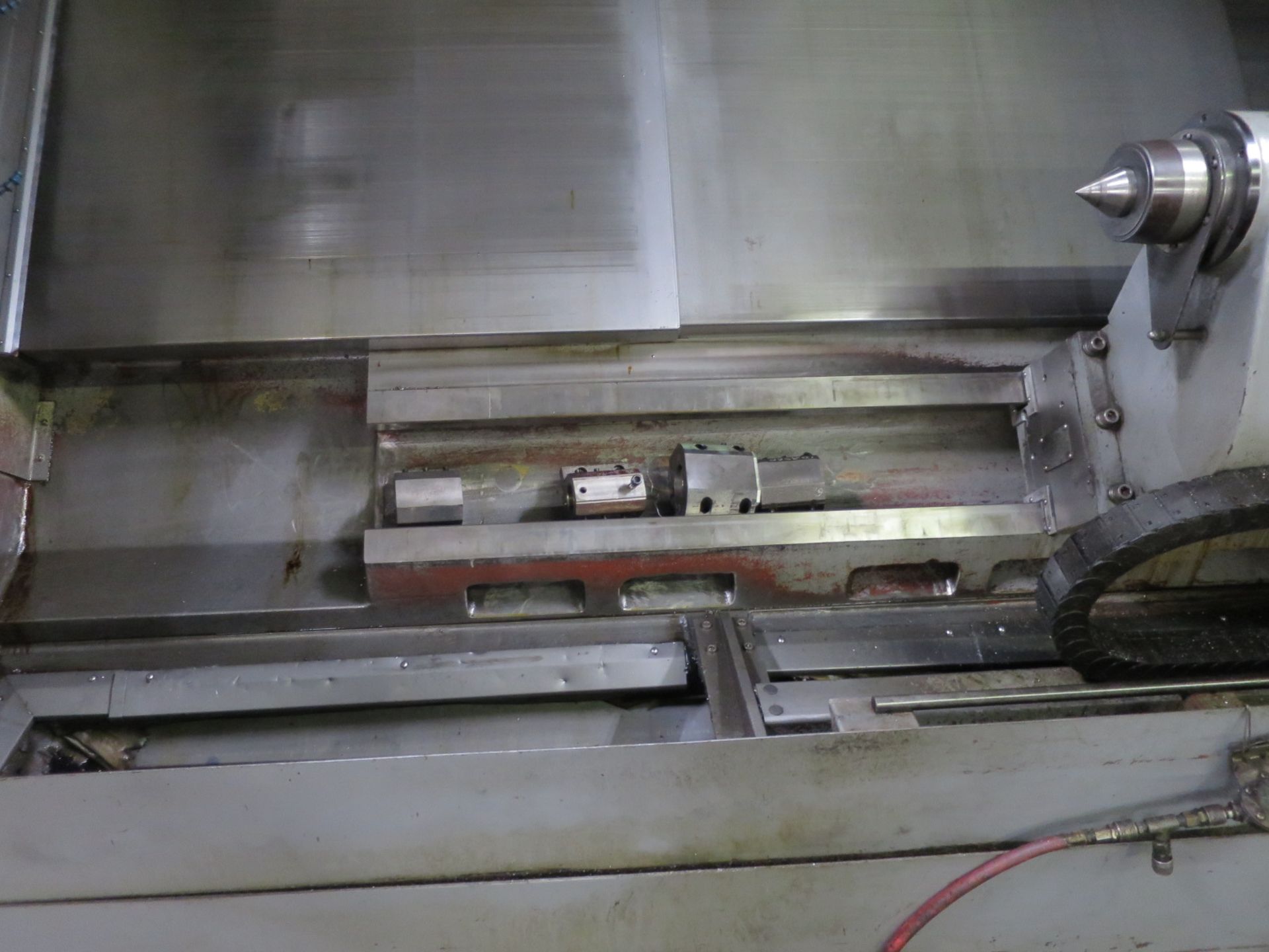31.5"x118" Leadwell LTC-50BXL 2-Axis CNC Lathe Turning Center, S/N LT2JF0783, New 2006 General - Image 6 of 9