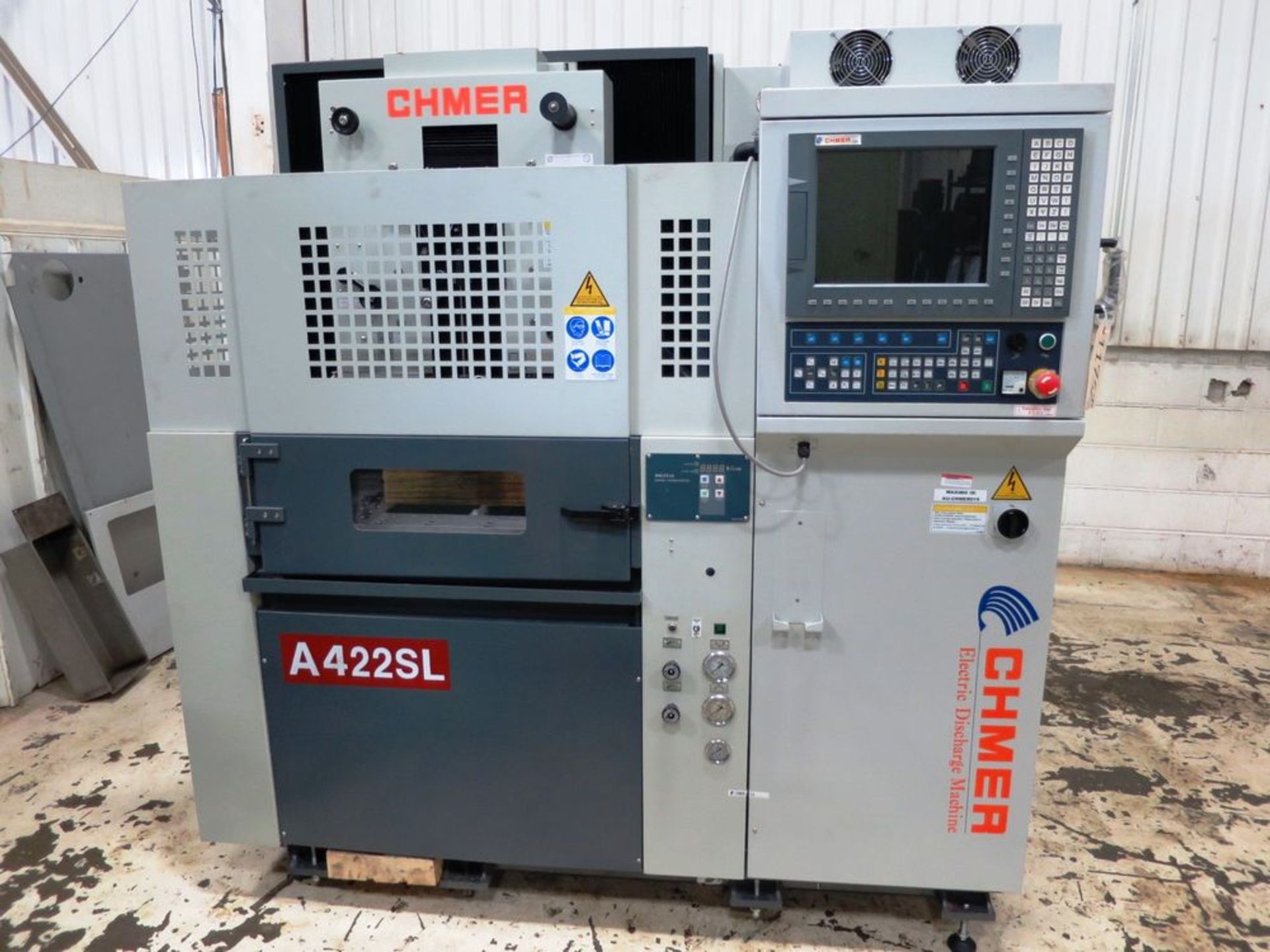 Chmer A422SL CNC Wire EDM Machine "NEW and Un-Used", S/N 1110693, New 2012 General Specifications,