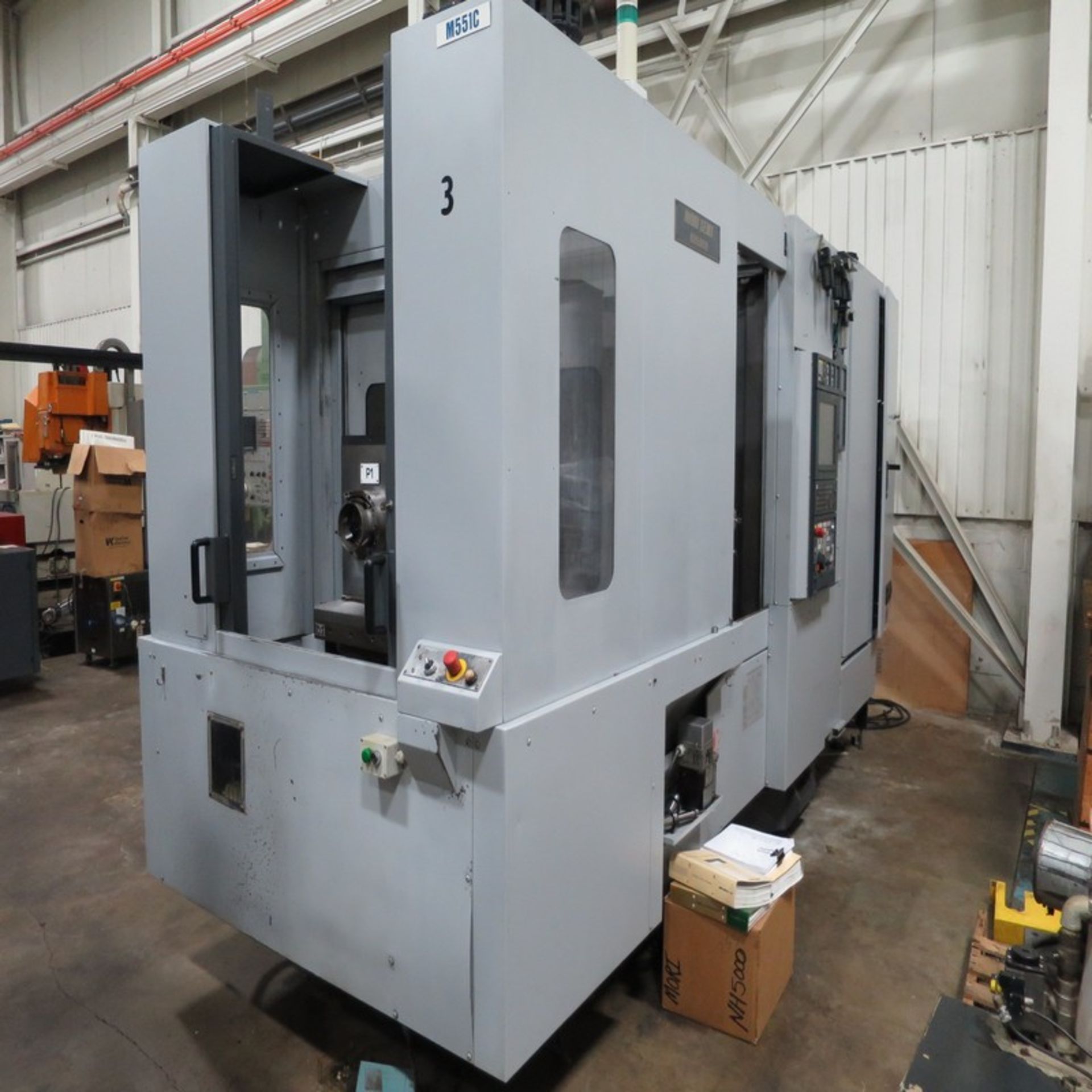 Mori Seiki NH5000 CNC Precision High Speed Horizontal Machining Center, S/N NH501EC0815, New 2005