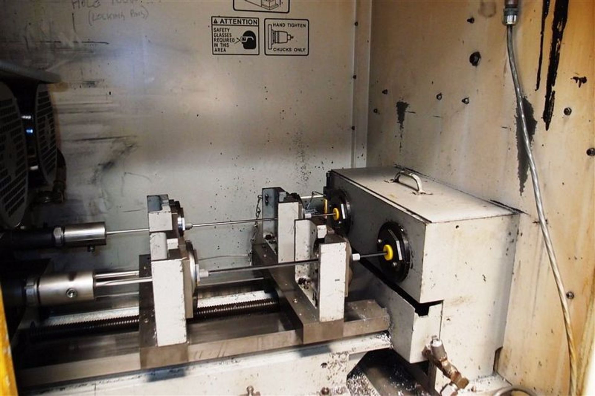 1/2" X 36" Dehoff Twin Spindle Knee Type Gun Drilling Machine, S/N DH1905.2635, New 1998 General - Image 7 of 10