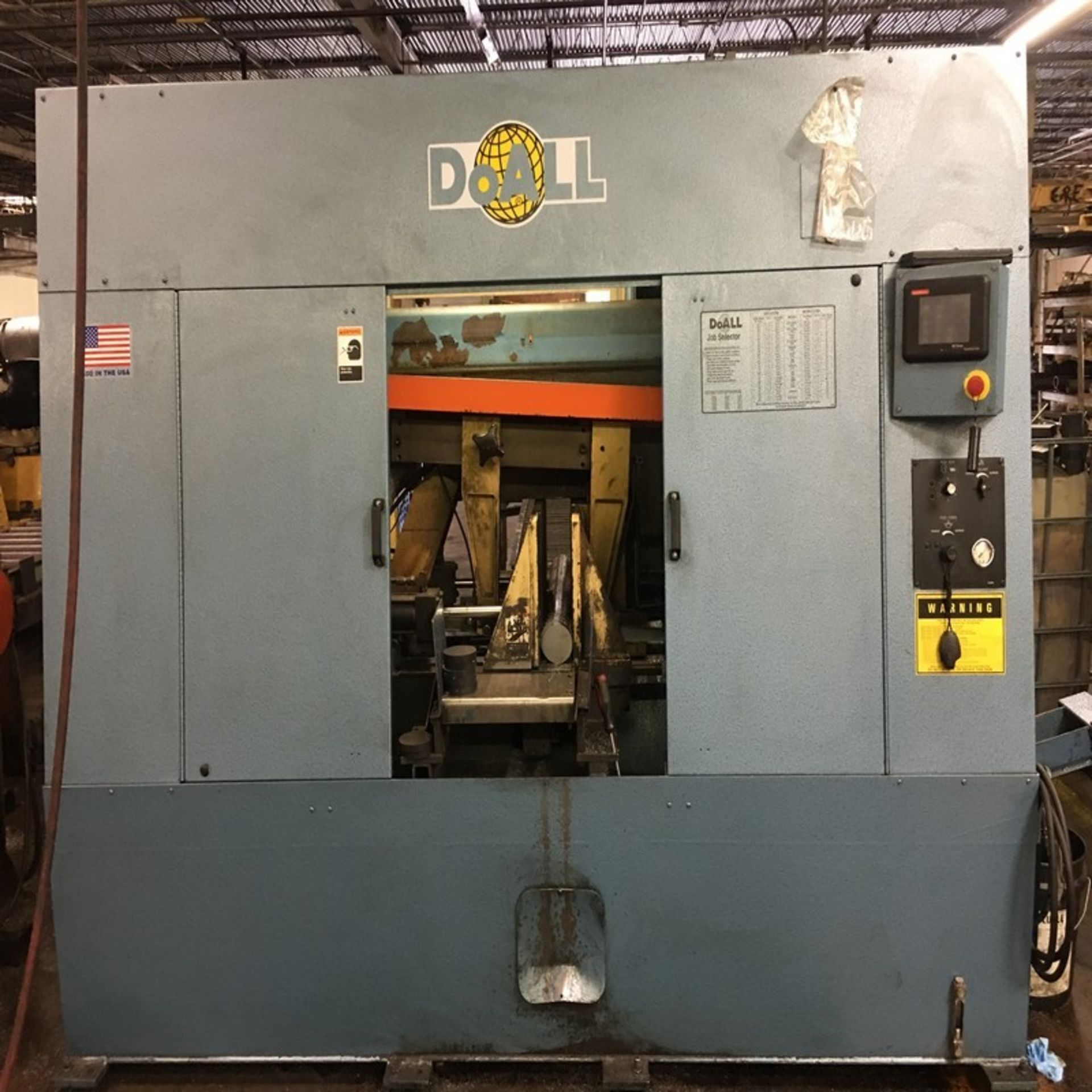 DoAll Automatic Band Saw with Auto Bar Loader Model C3350NC, S/N 566-08135R1, NEW 2013 - Image 2 of 15