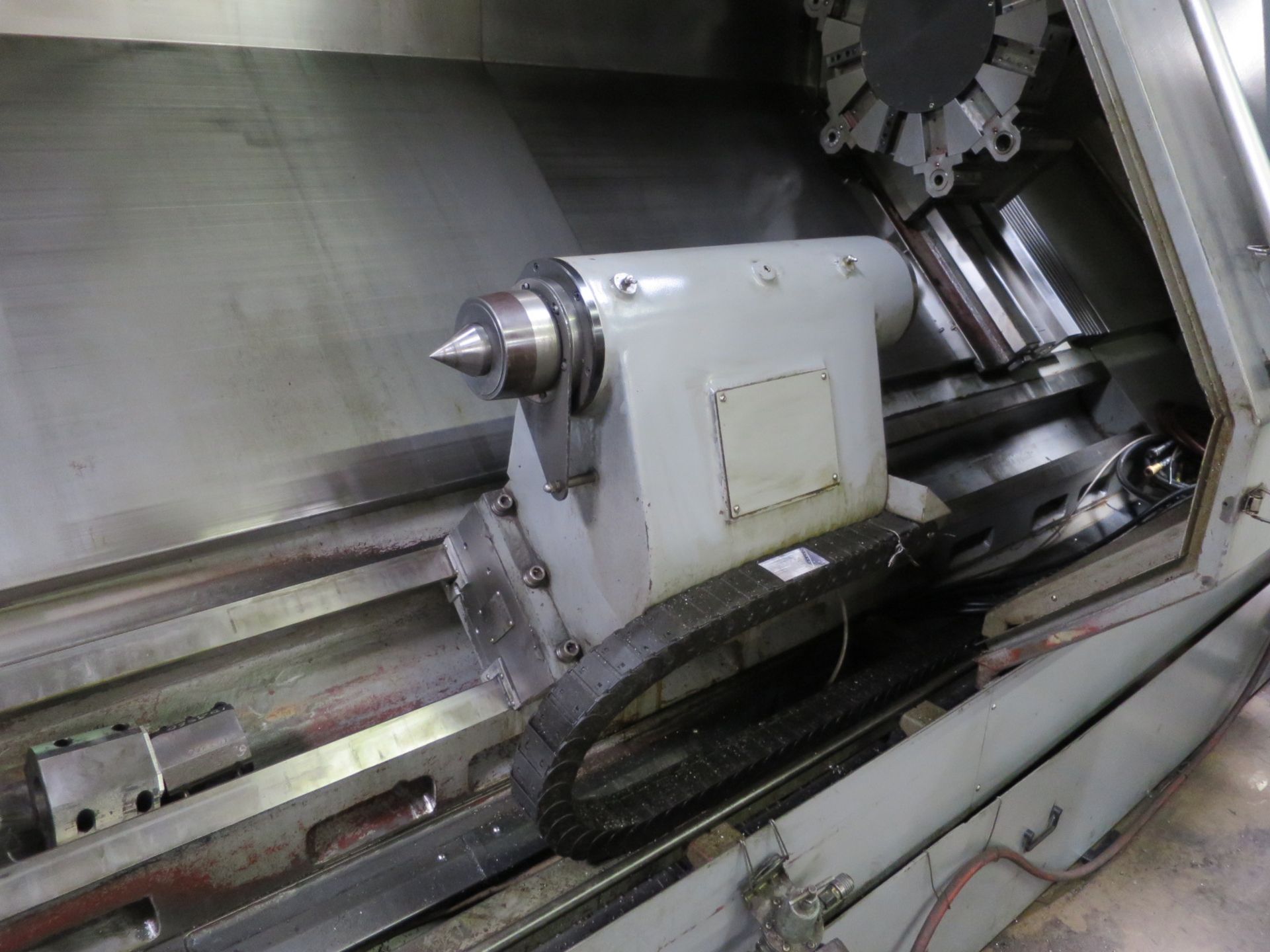 31.5"x118" Leadwell LTC-50BXL 2-Axis CNC Lathe Turning Center, S/N LT2JF0783, New 2006 General - Image 5 of 9