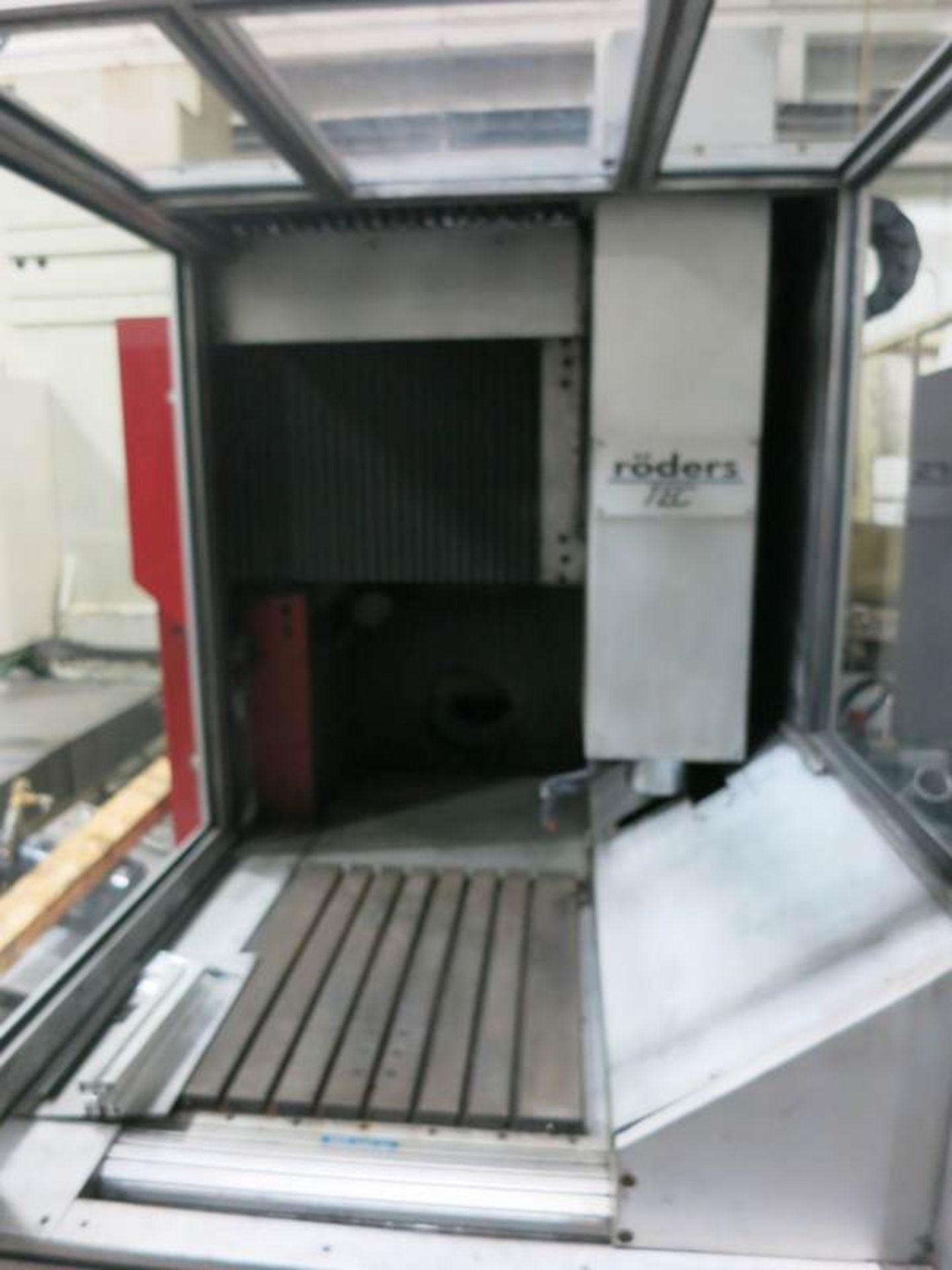 Roders TEC RFM 600 CNC 3-Axis High speed Vertical Machining Center, S/N 87995-43, New 1998 General - Image 4 of 9