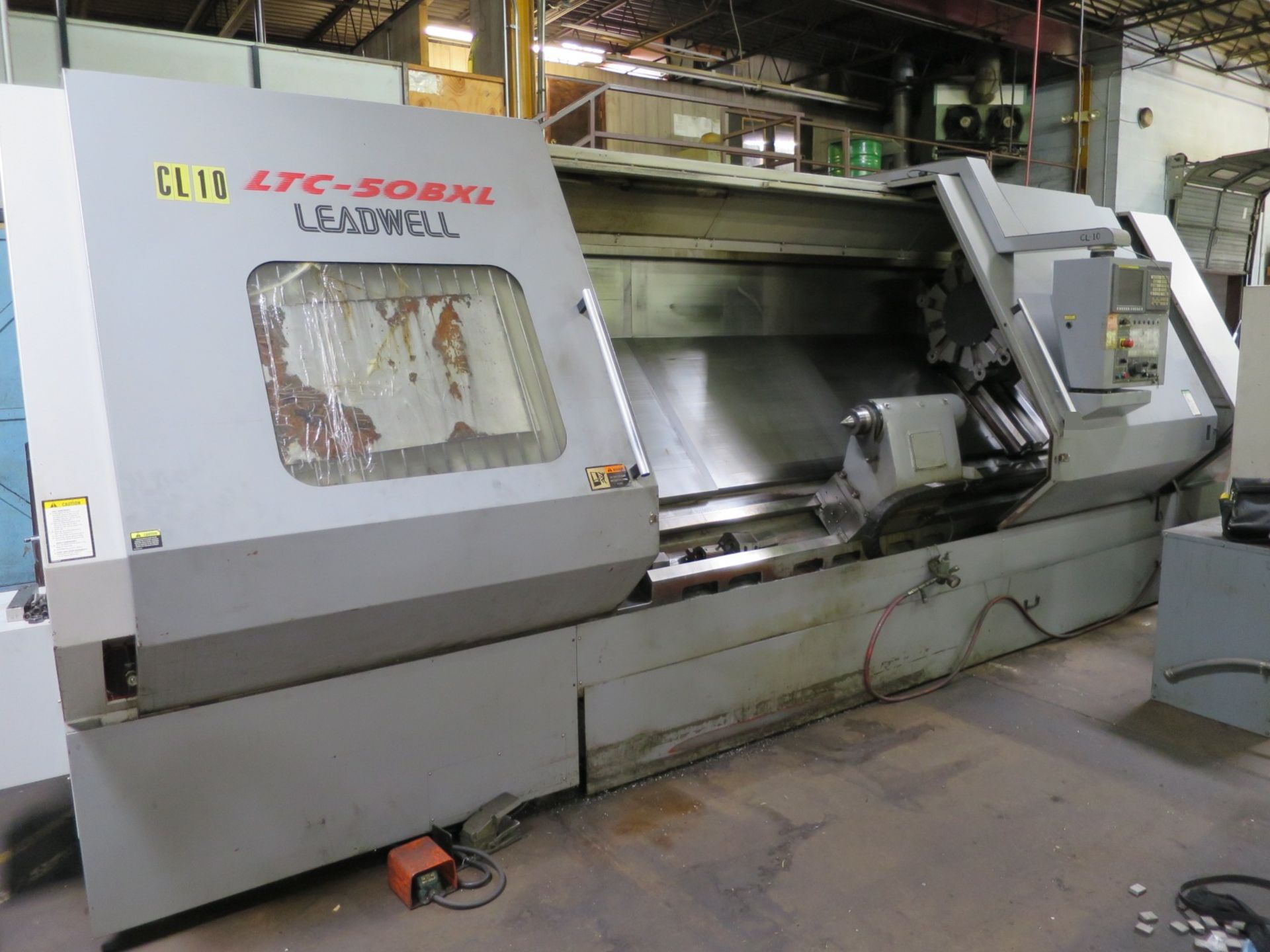 31.5"x118" Leadwell LTC-50BXL 2-Axis CNC Lathe Turning Center, S/N LT2JF0783, New 2006 General