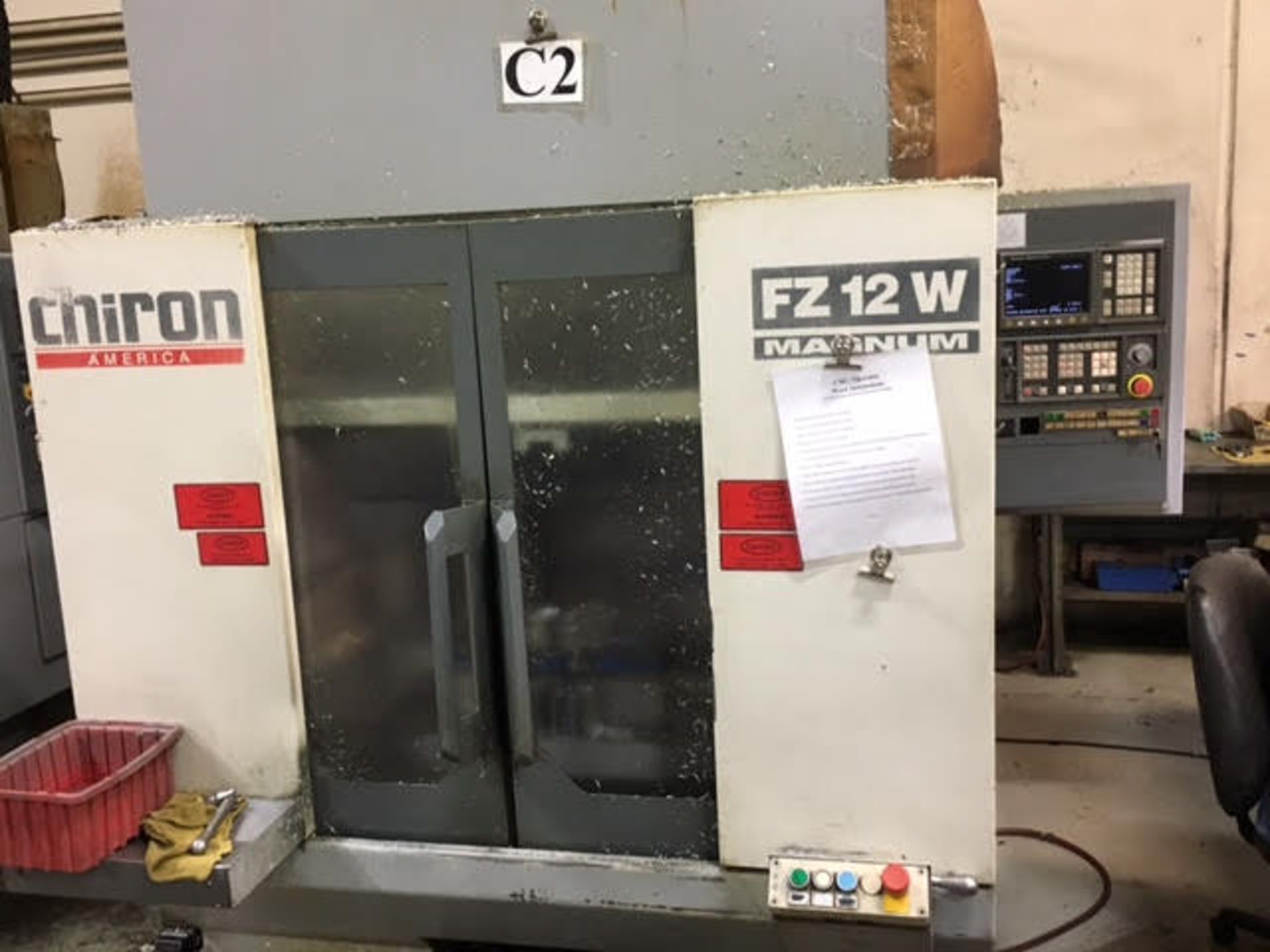 Chiron FZ-12W Magnum CNC Vertical Machining Center, S/N 469-79, New 1998