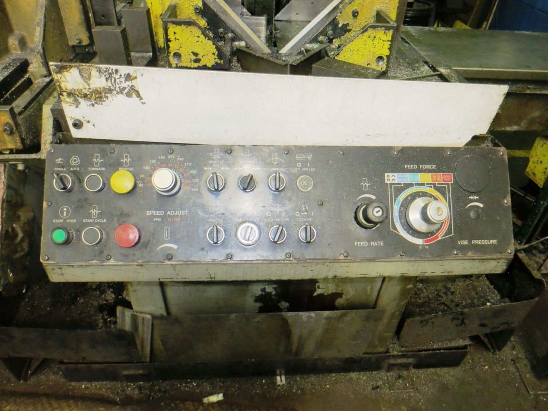 18"x20" Marvel MV460PC Vertical Mitre Cutting Band Saw, S/N 10167PC, New 1997 General - Image 3 of 7
