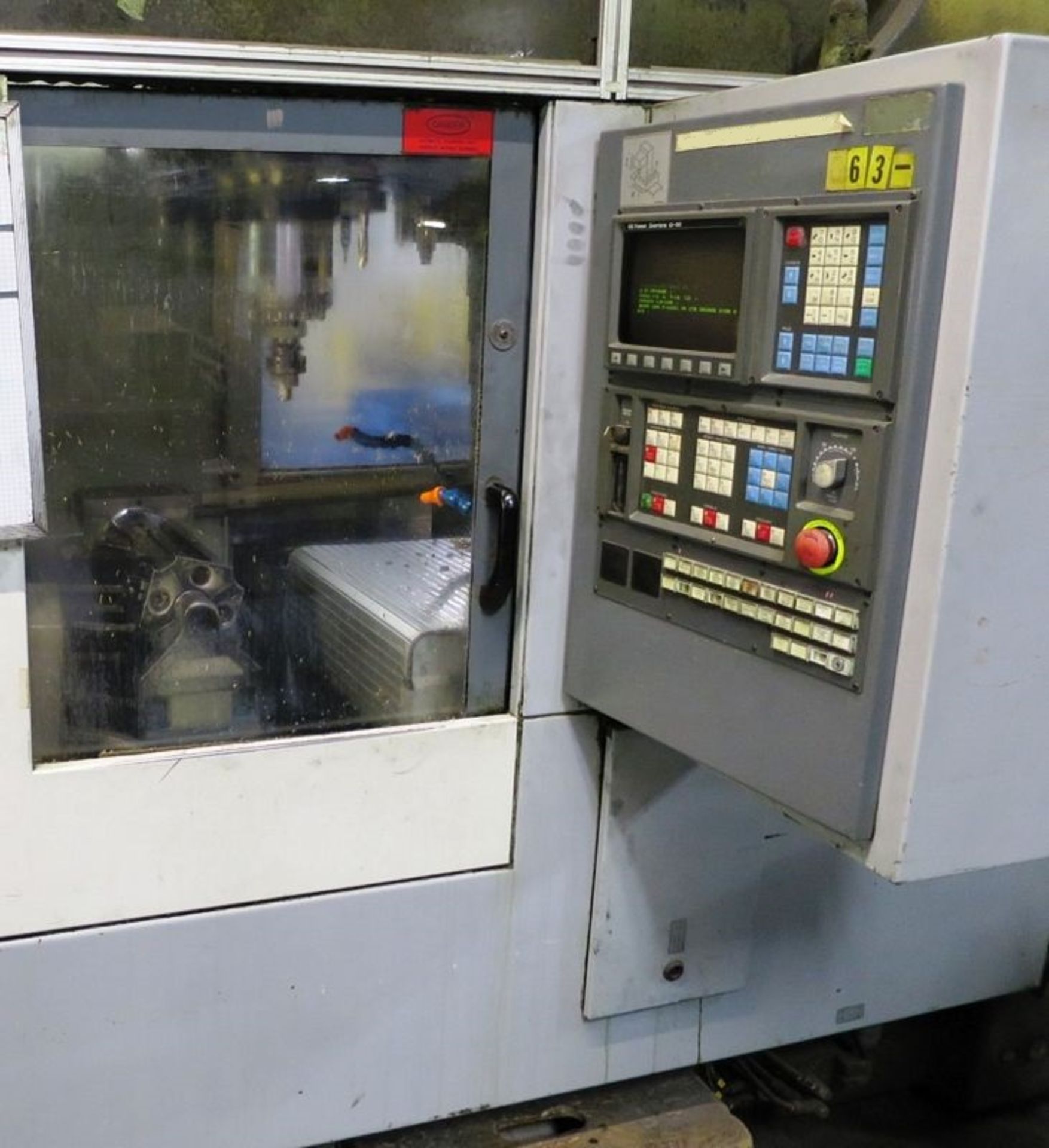 Chiron FZ-12W Magnum CNC Vertical Machining Center, S/N 487-46, New 1995 General Specifications, - Image 4 of 15