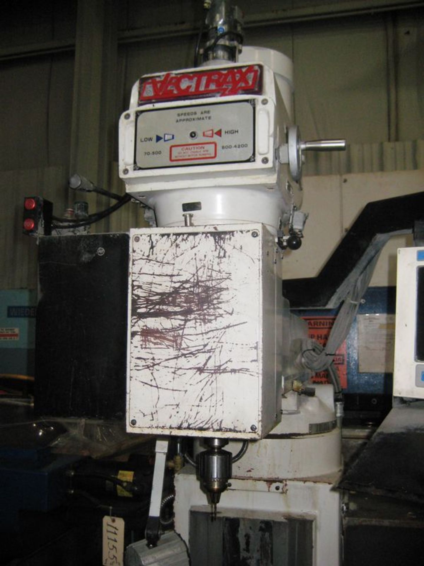 Vectrax GS-N16V 3-Axis CNC Knee Type Milling Machine, S/N 9030192NV, New 2001 General - Image 5 of 5