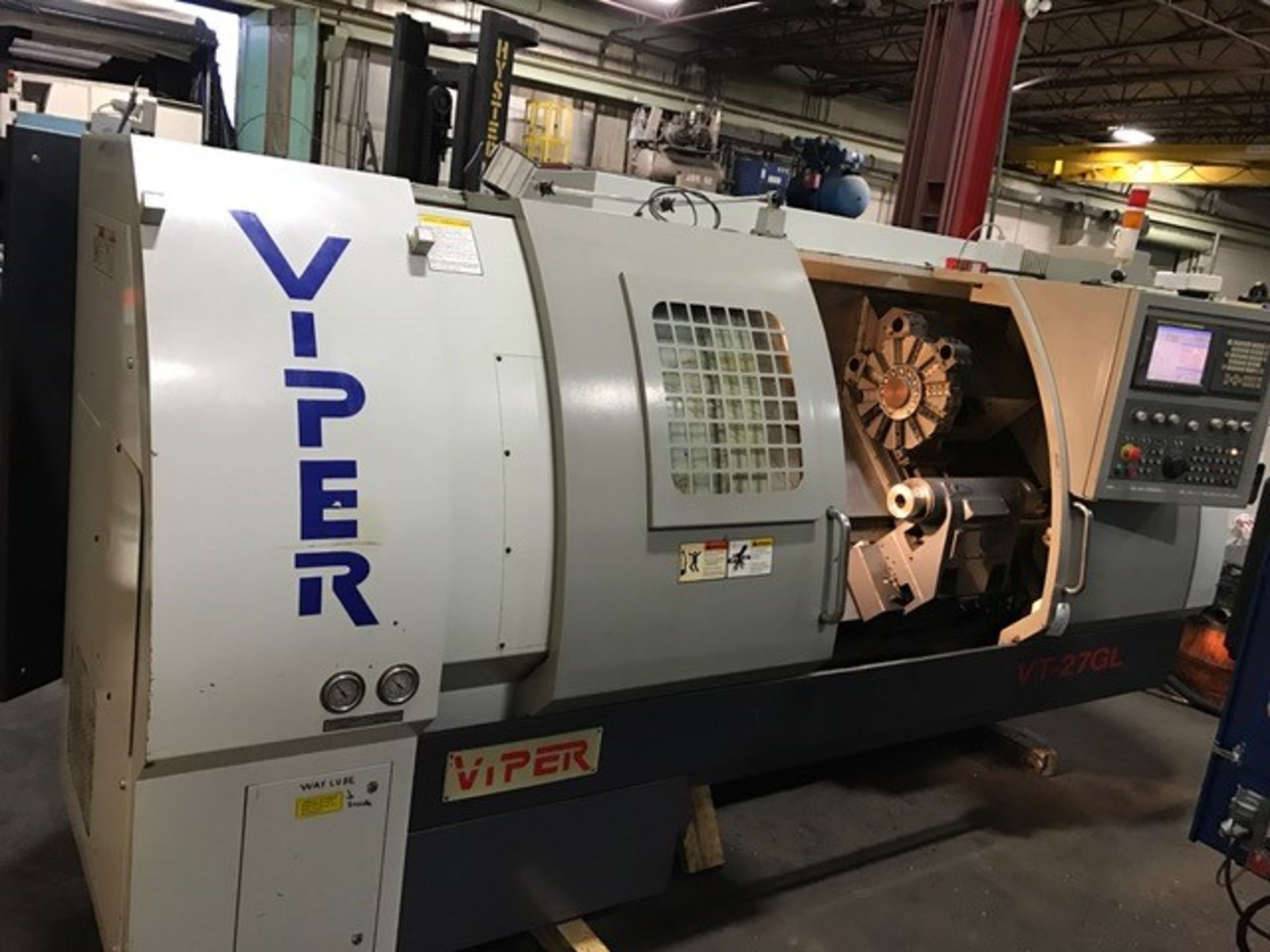 15"x60" Mighty Viper VT-27GL 2-Axis CNC Turning Center Lathe, New 2006 General Specifications, Swing