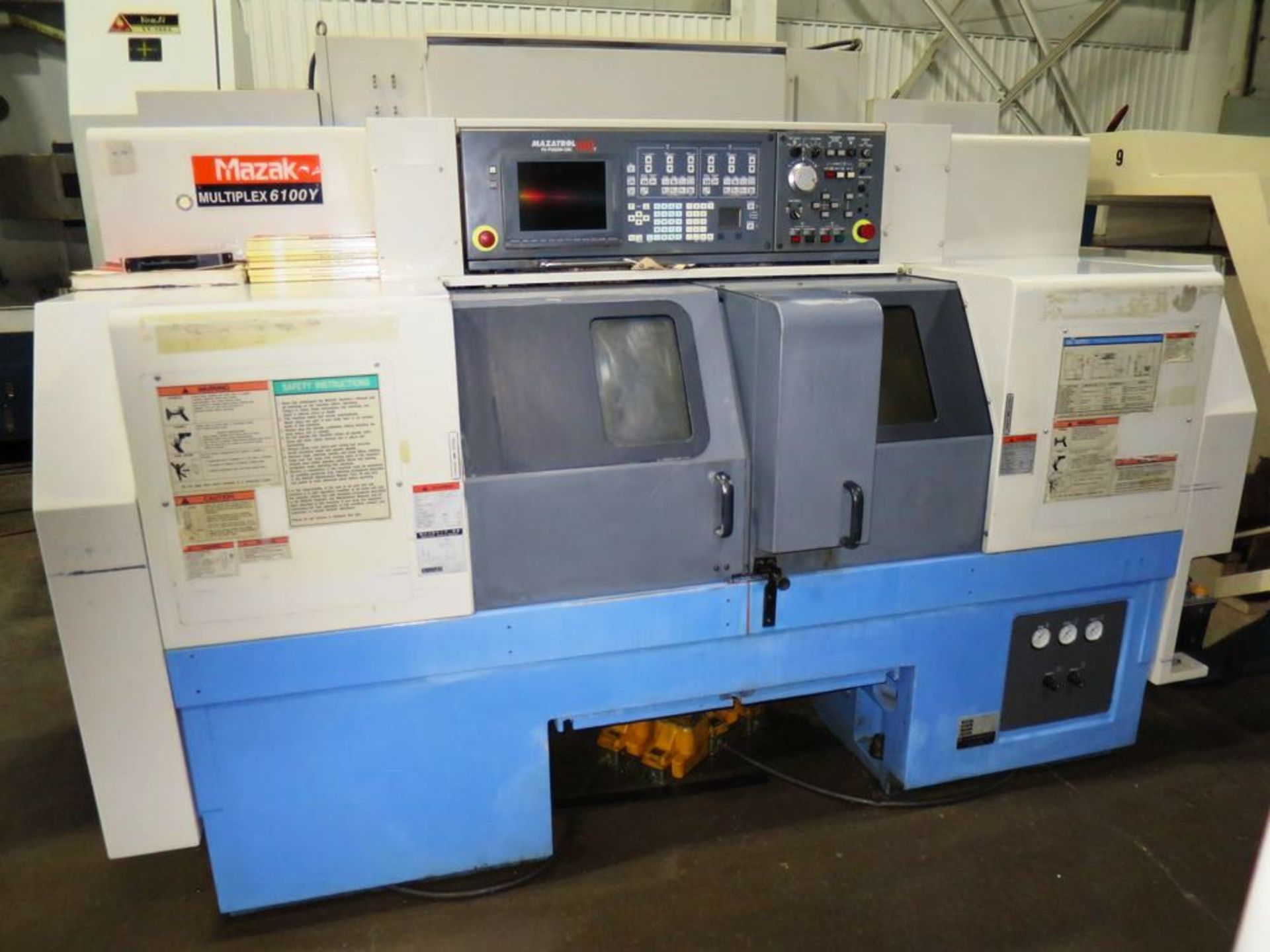 Mazak Multiplex 6100Y Multi-Axis Dual Spindle Turning Center, S/N 155400, New 2005 General