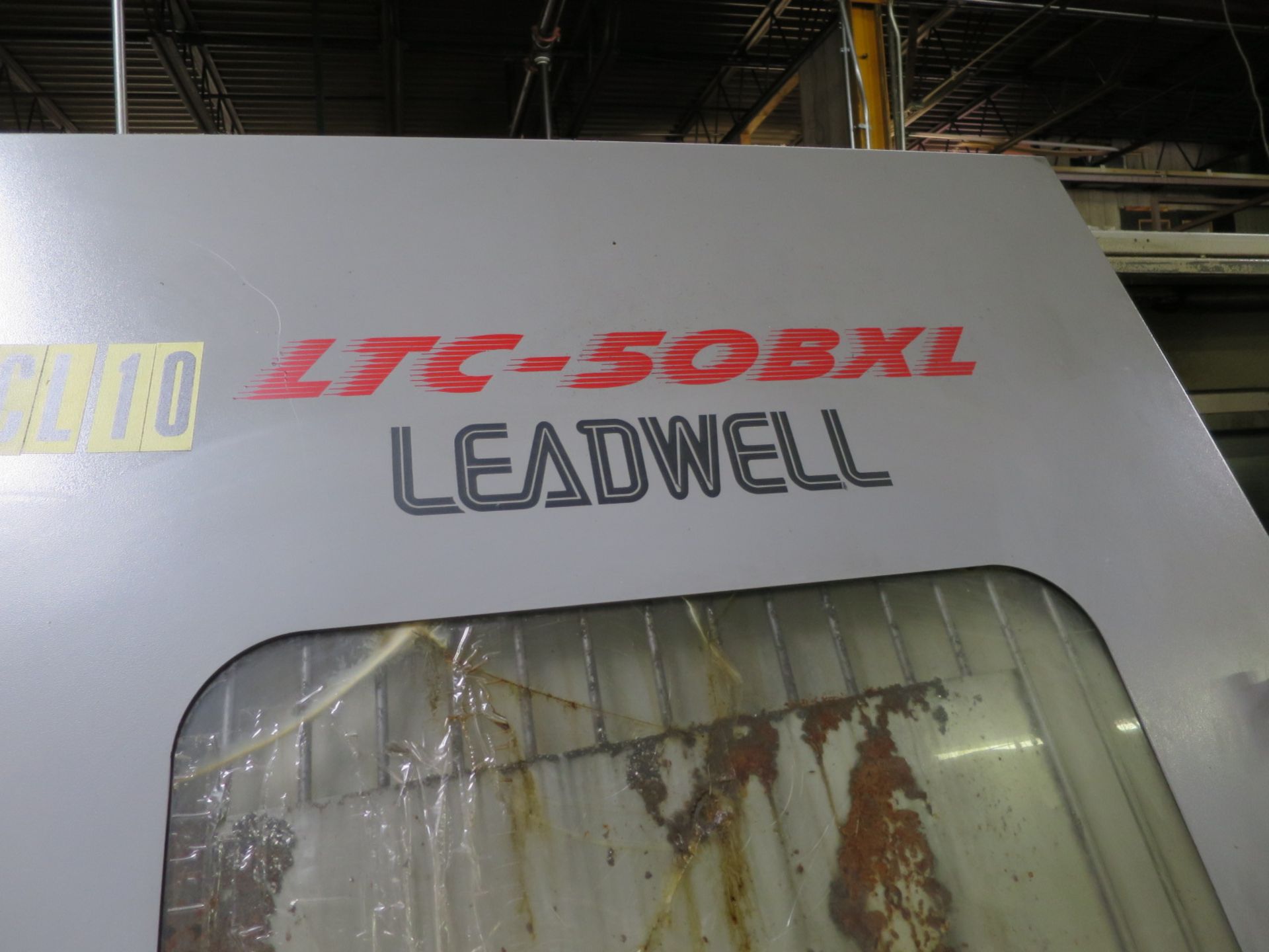 31.5"x118" Leadwell LTC-50BXL 2-Axis CNC Lathe Turning Center, S/N LT2JF0783, New 2006 General - Image 8 of 9