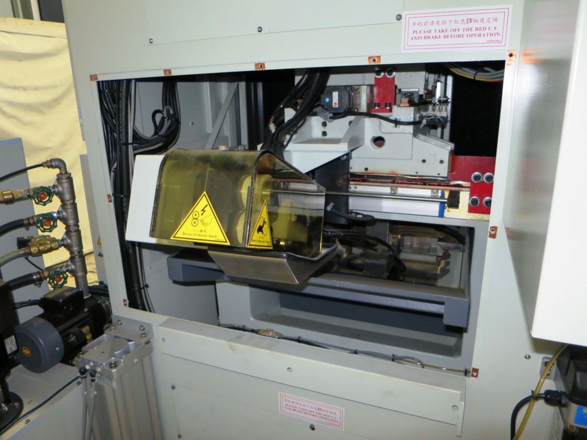 Chmer A422SL CNC Wire EDM Machine "NEW and Un-Used", S/N 1110693, New 2012 General Specifications, - Image 11 of 25