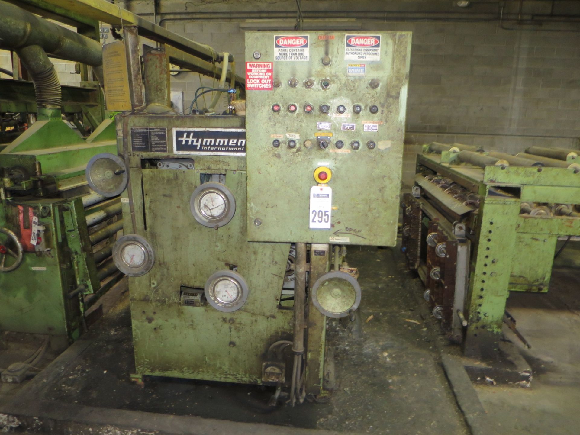 Complete Short Cycle Wemhoner Laminating Press Line Including Lots 293-295 & 298-300 - Image 3 of 6
