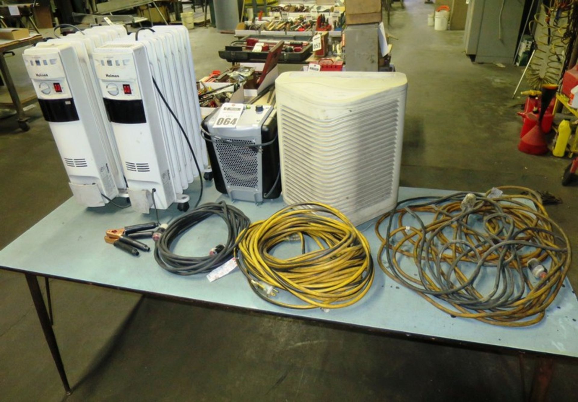 Misc Space Heaters, De-Humidifier, and Extension Cords