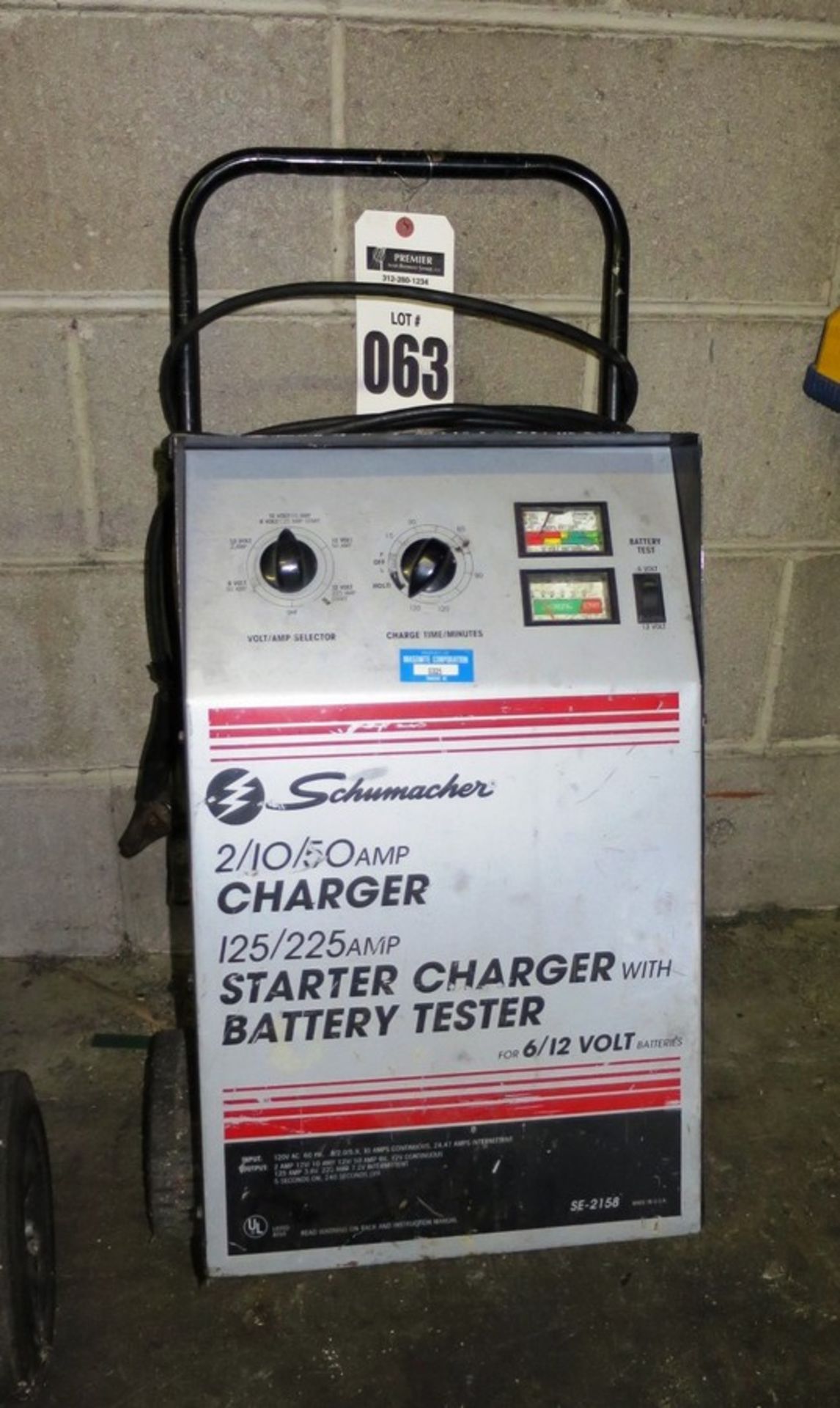 Schumacher 12V Battery Charger and Starter
