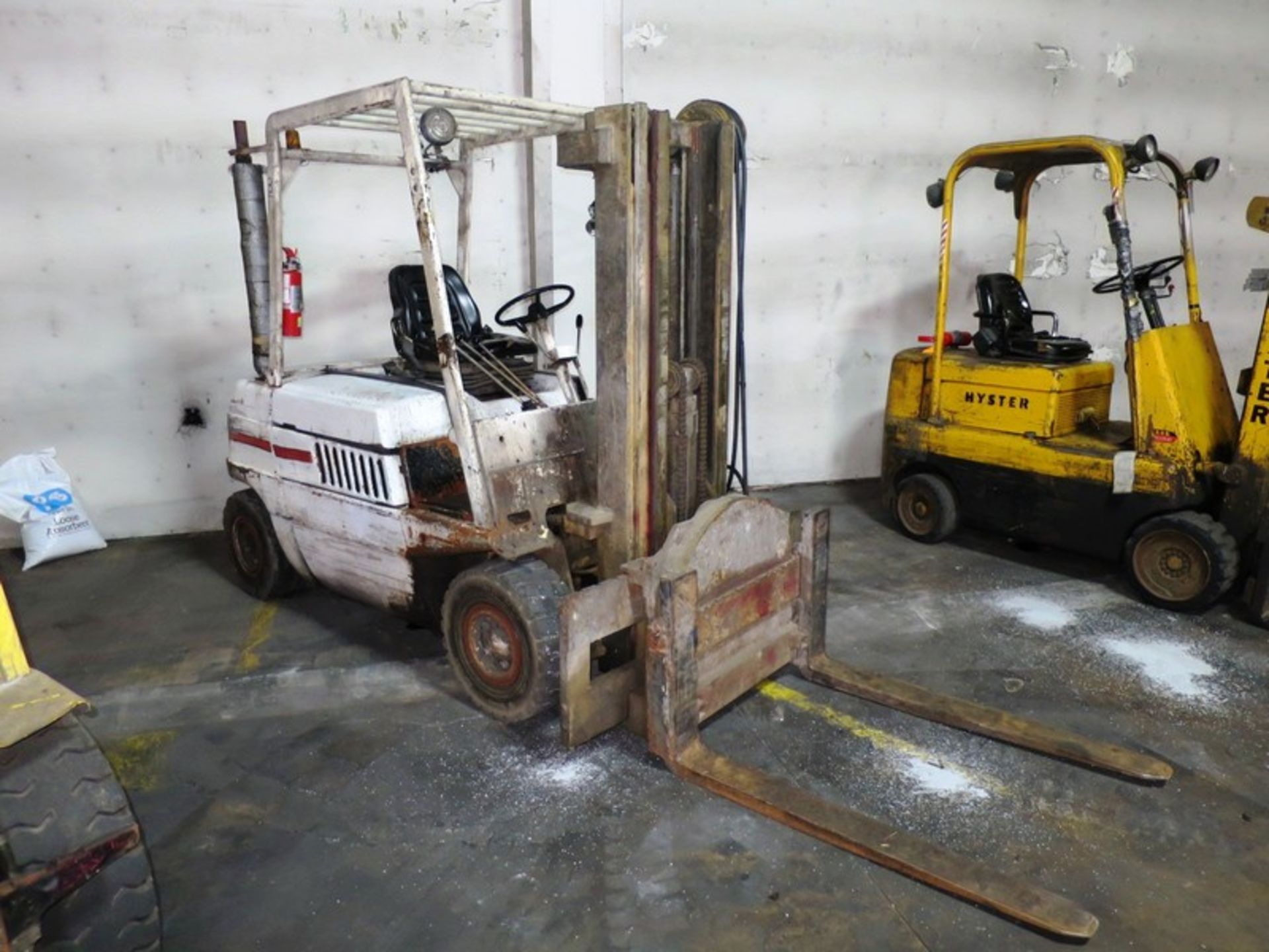 8,000 lbs. Baker Model B80PD Lift Truck S/N: 331-30501-0730, Max Height 170", 1983, Has Rotator with - Image 2 of 3