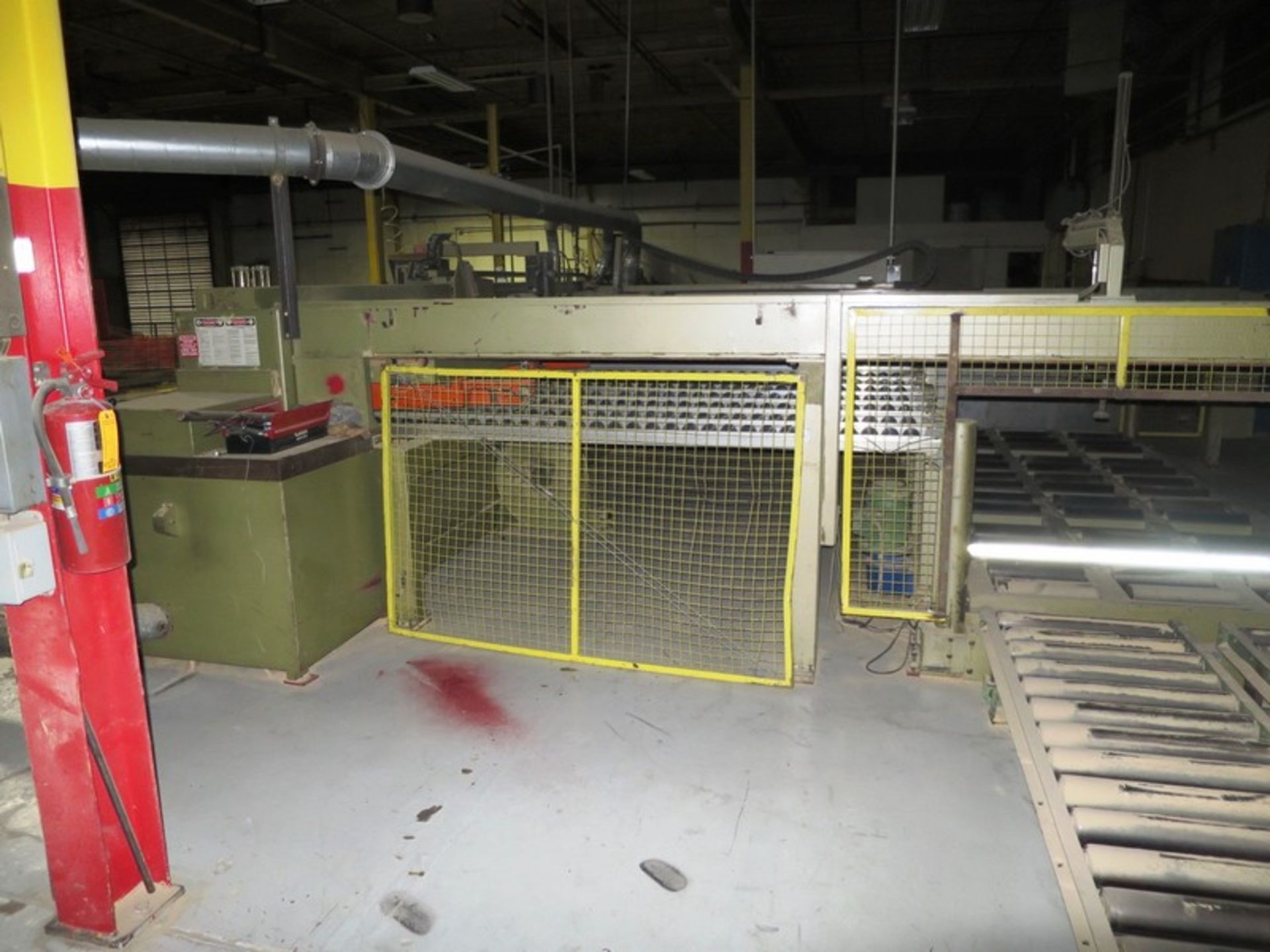 Giben 2000 SPT Panel Saw with Alpha-N Control, S/N: 450-8-631 Alpha-N controller - Stores 700 - Image 7 of 8