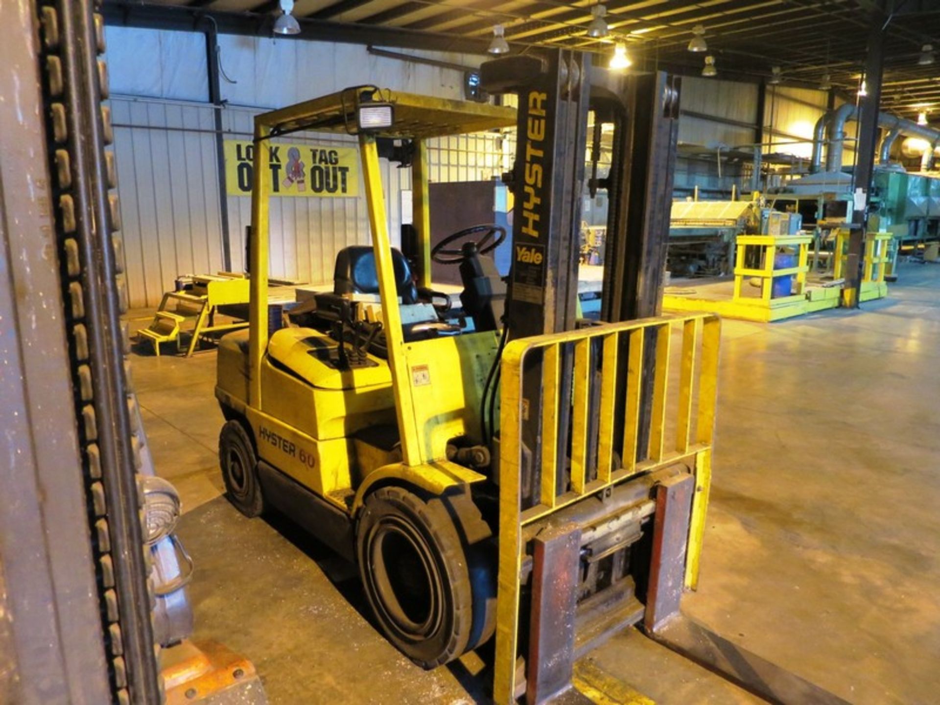 5,750 Hyster Model H60XM Lift Truck S/N: D177B30863T, Max Height 181", 1995 - Image 2 of 4