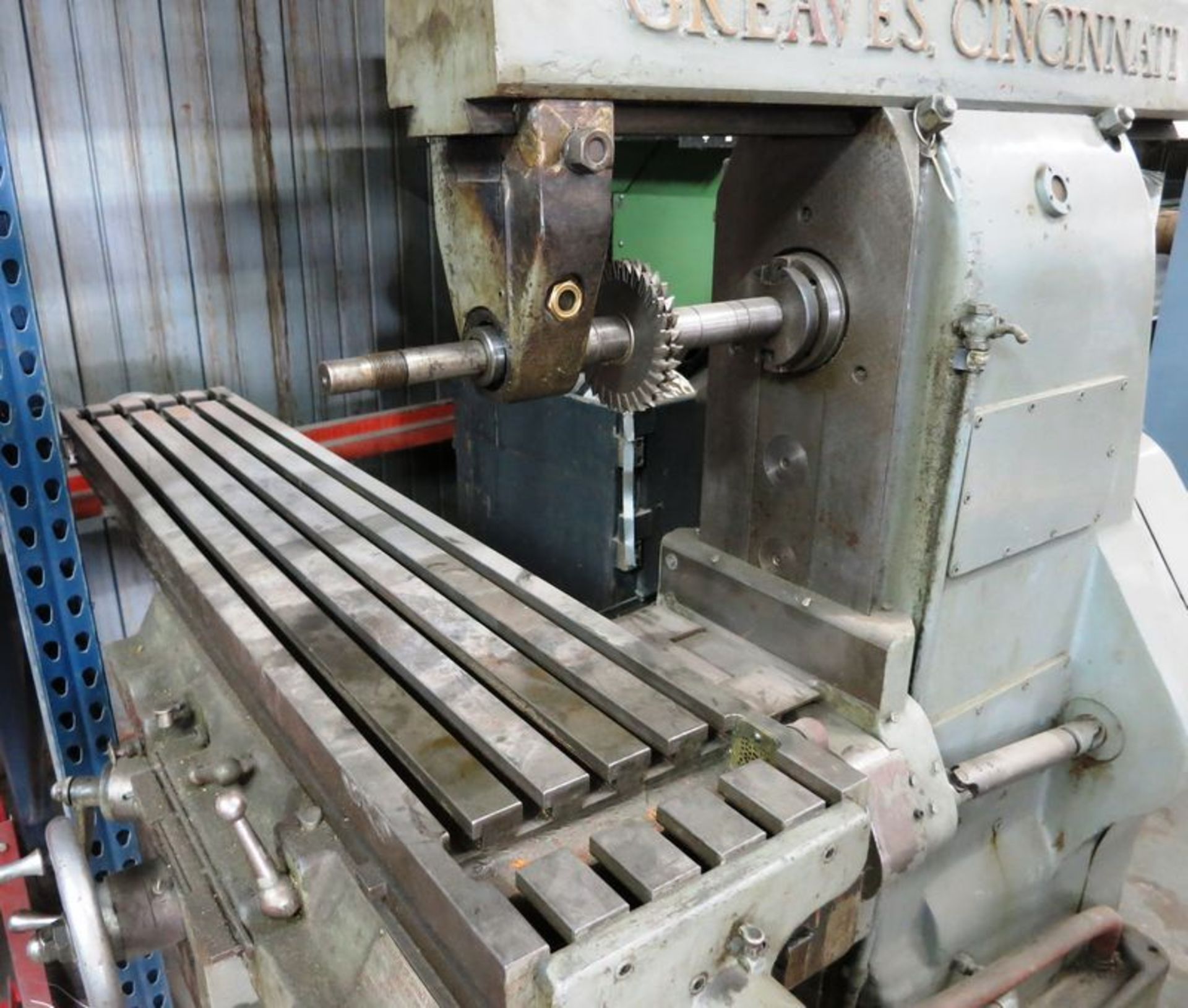 Greaves Cincinnati Horizontal Milling Machine, S/N 128381 - Image 2 of 4
