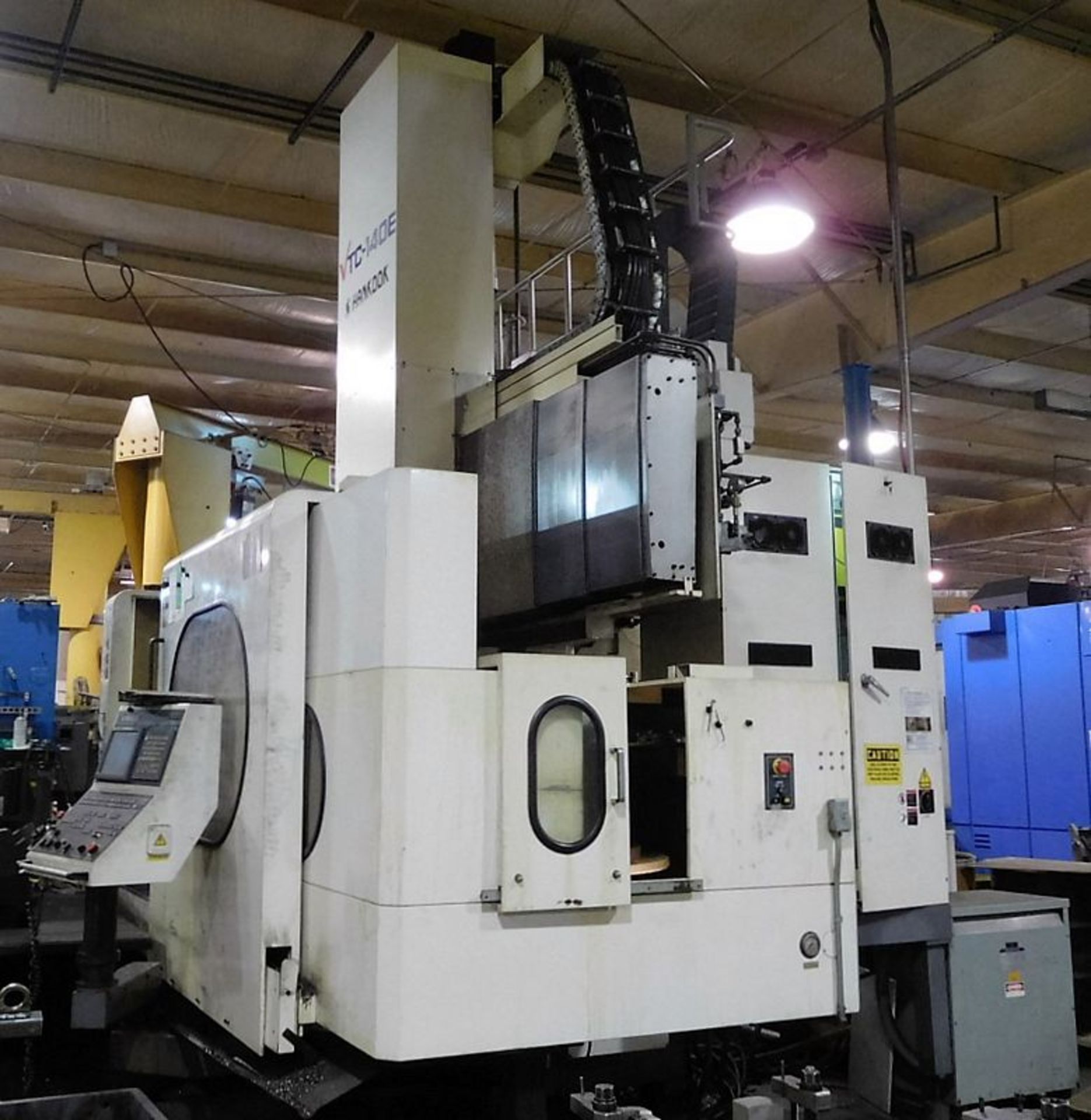 55"x63" Hankook VTC-140E CNC Heavy Duty Vertical Boring Mill with C-Axis & Live Tooling - Bild 6 aus 11