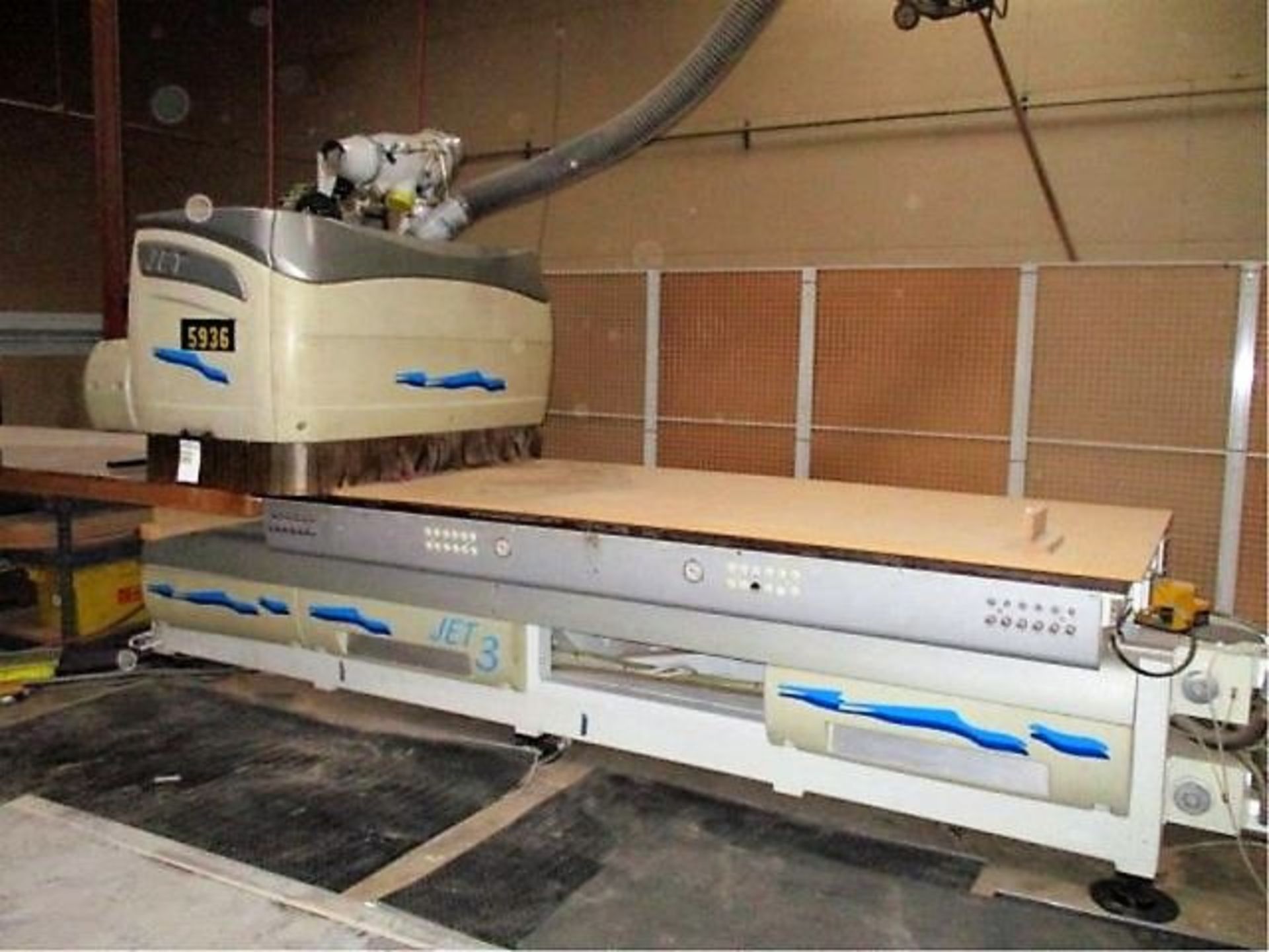 Busalleto Jet 3 RT CNC Router with 5'x12' Table, S/N 5715, New 2003 - Bild 3 aus 8