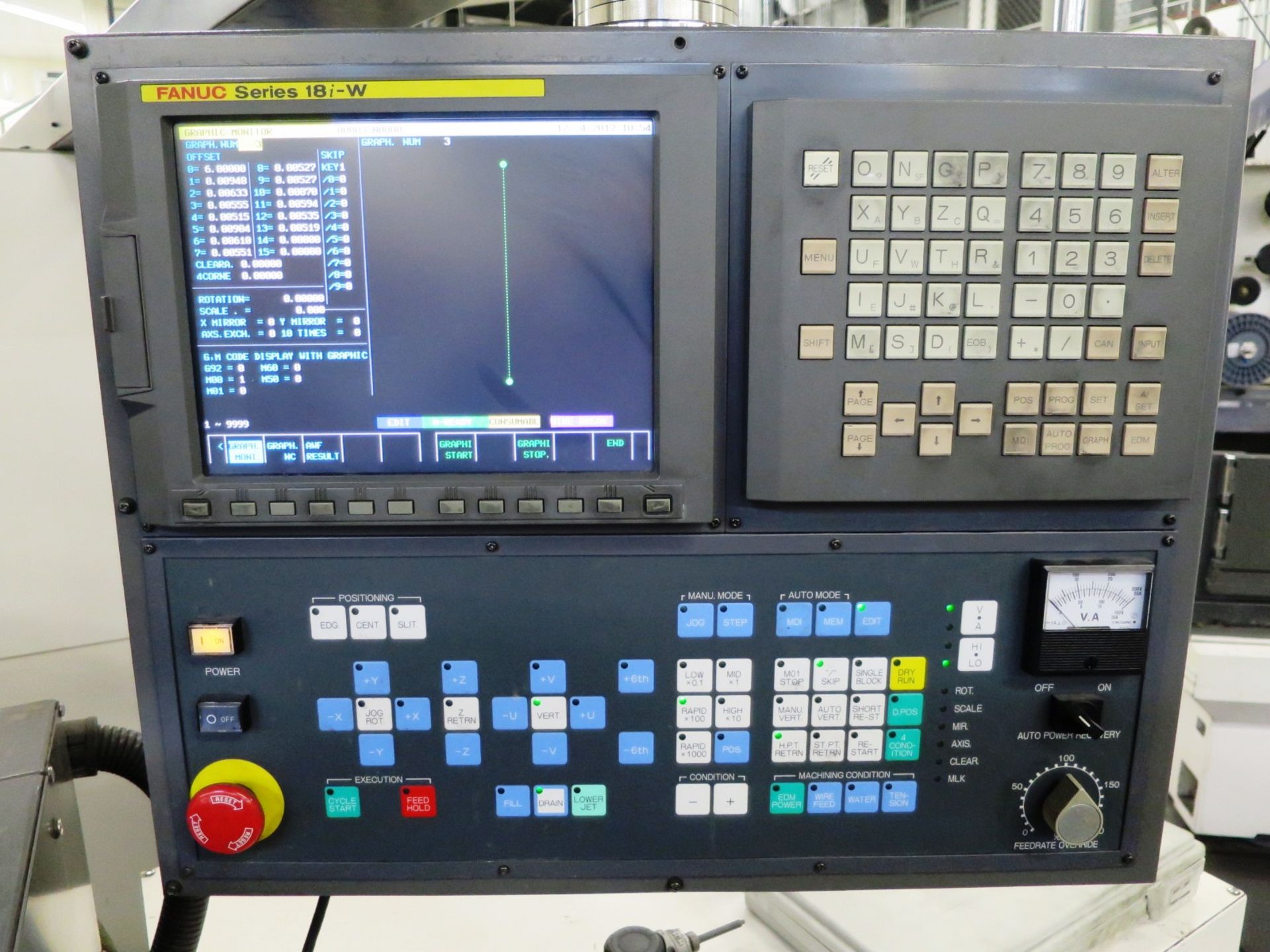 Fanuc Robocut Alpha 1iA CNC Wire EDM, New 2000, S/N: E00904826 - Image 2 of 12