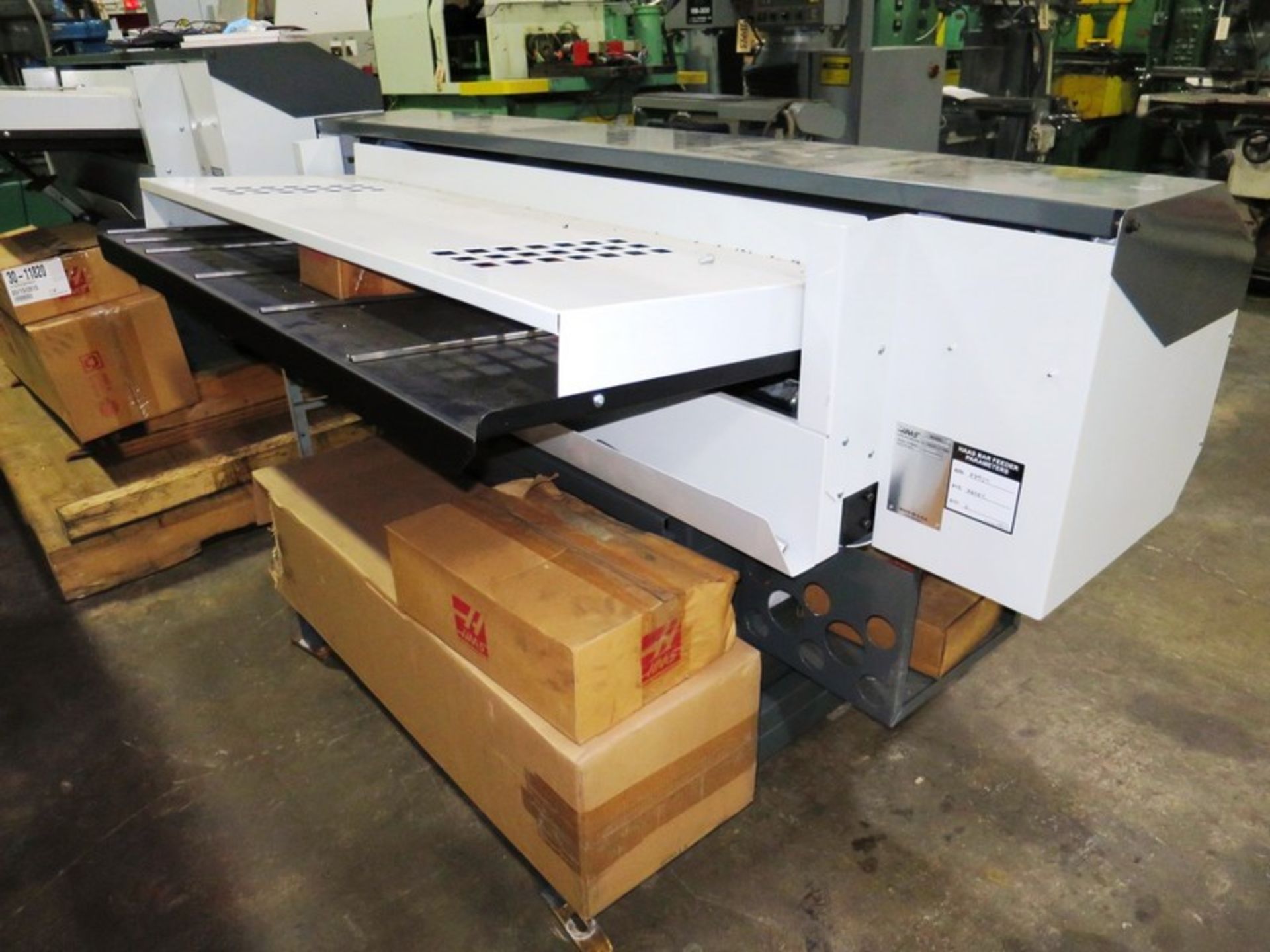 3.125 Haas Servo Magazine Type Bar Feeder, S/N 94925, New 2015 General Specifications, Capacity ( - Image 3 of 5
