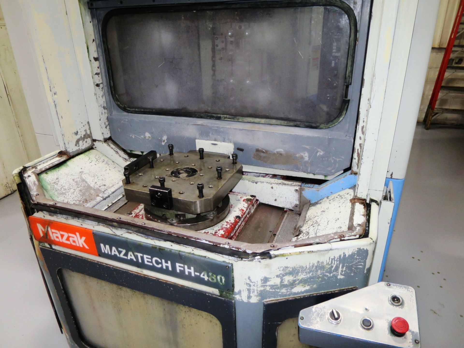 Mazak Mazatech FH-480 CNC 4-Axis Horizontal Machining Center, S/N: 134392, New 1998 - Image 7 of 12