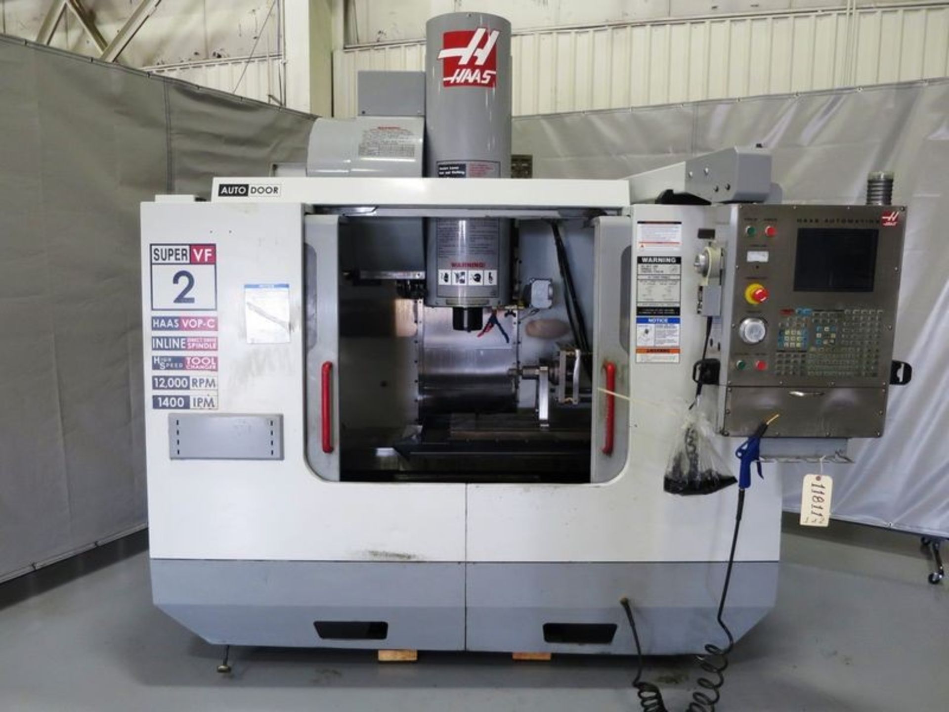 Haas VF-2SS 4-Axis Super Speed Vertical Machining Center, S/N 38083, New 2004 General