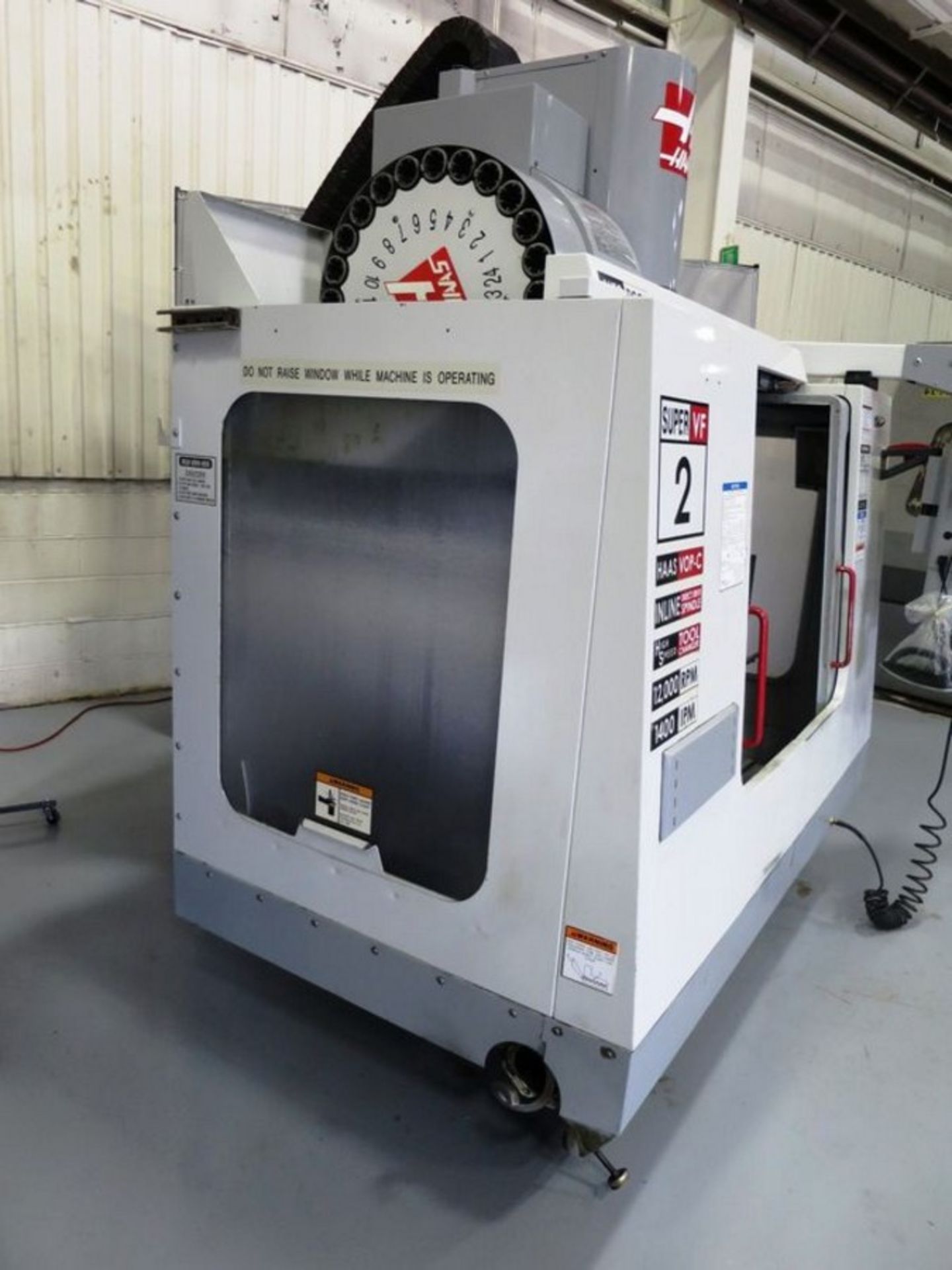 Haas VF-2SS 4-Axis Super Speed Vertical Machining Center, S/N 38083, New 2004 General - Image 9 of 14