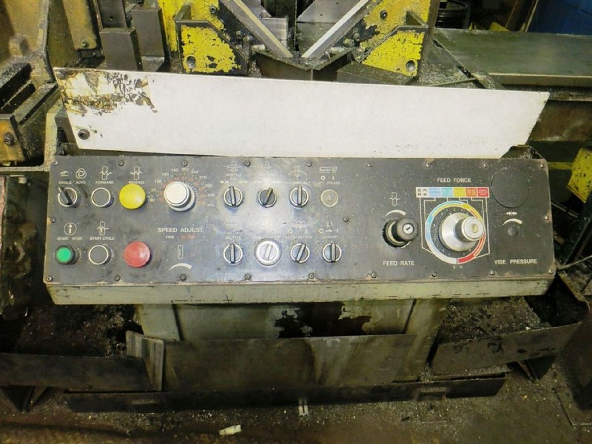 18"x20" Marvel MV460PC Vertical Mitre Cutting Band Saw, S/N 10167PC, New 1997 General - Image 3 of 7