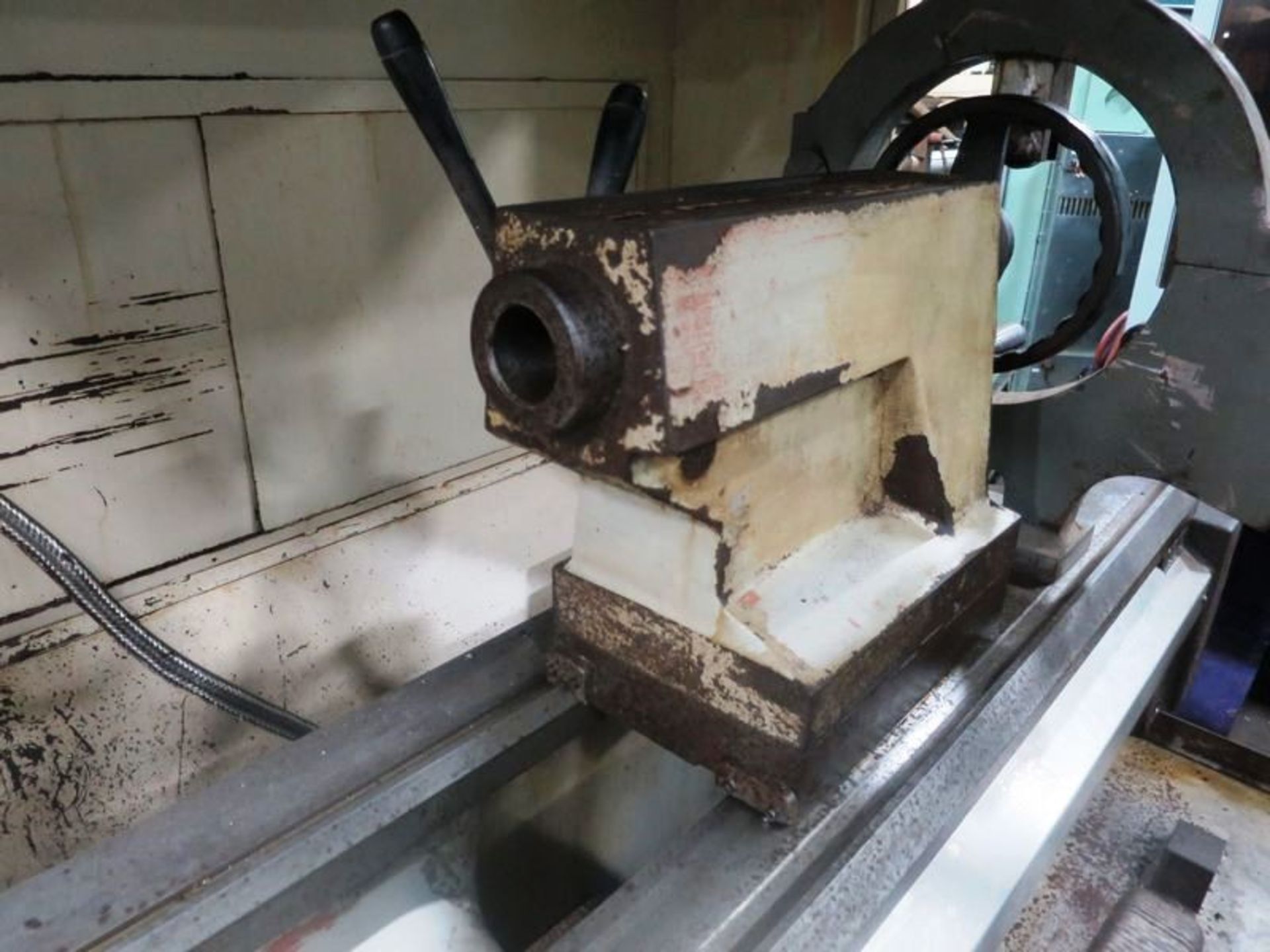 21"x80" Clausing Colchester CNC-4000L 2-Axis Lathe, S/N L4180GEBSA/01266, New 1991 General - Image 7 of 8