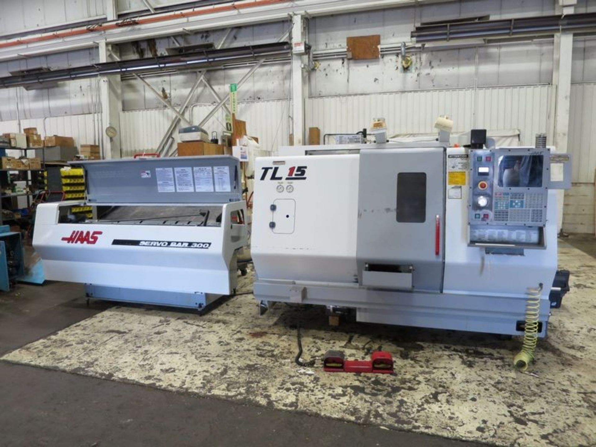 Haas TL-15 CNC Lathe With Sub-Spindle, S/N 64985, New 2002 General Specifications, Swing